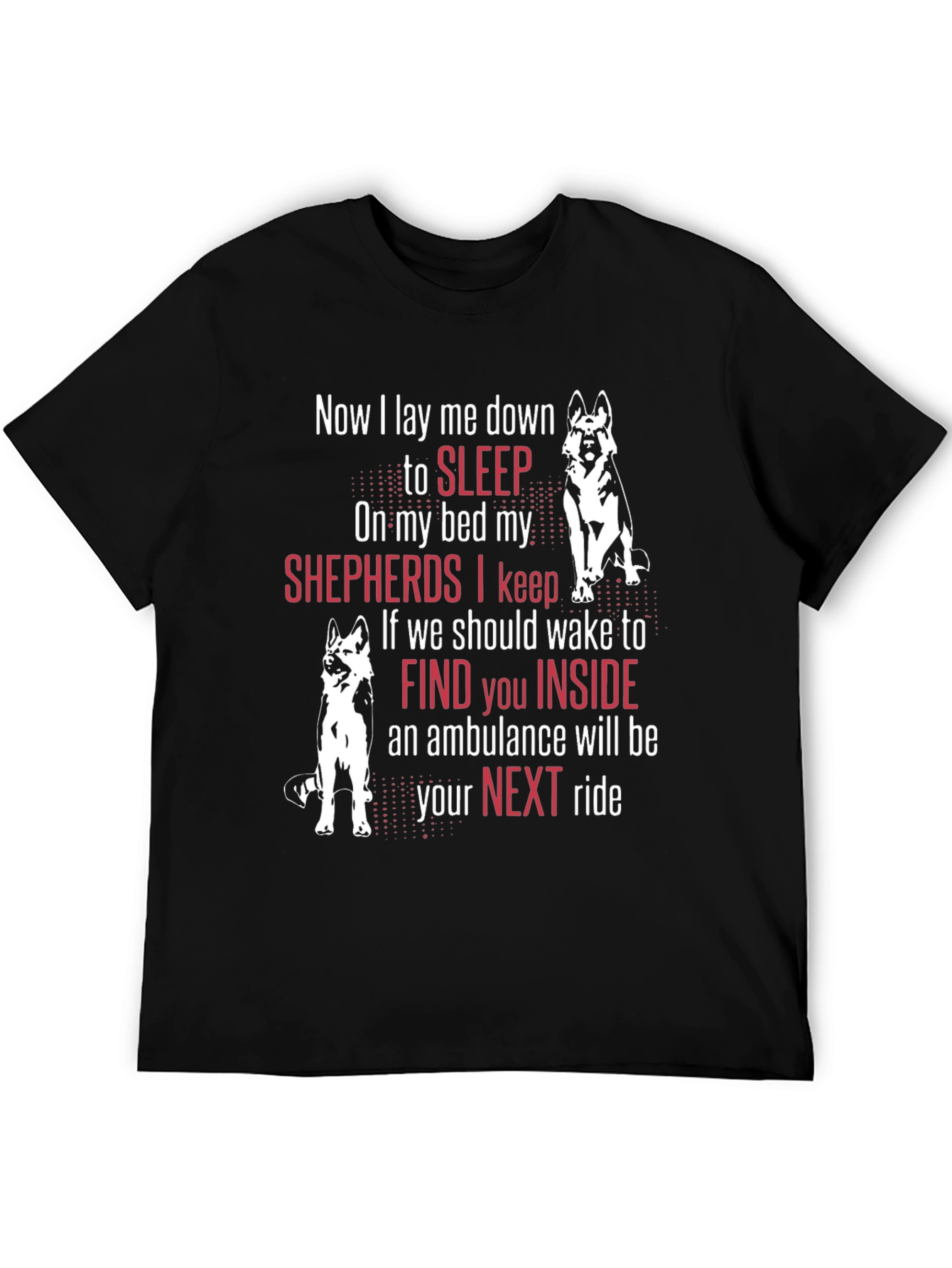 German Shepherd T-Shirt - Protective Dogs Graphic Tee