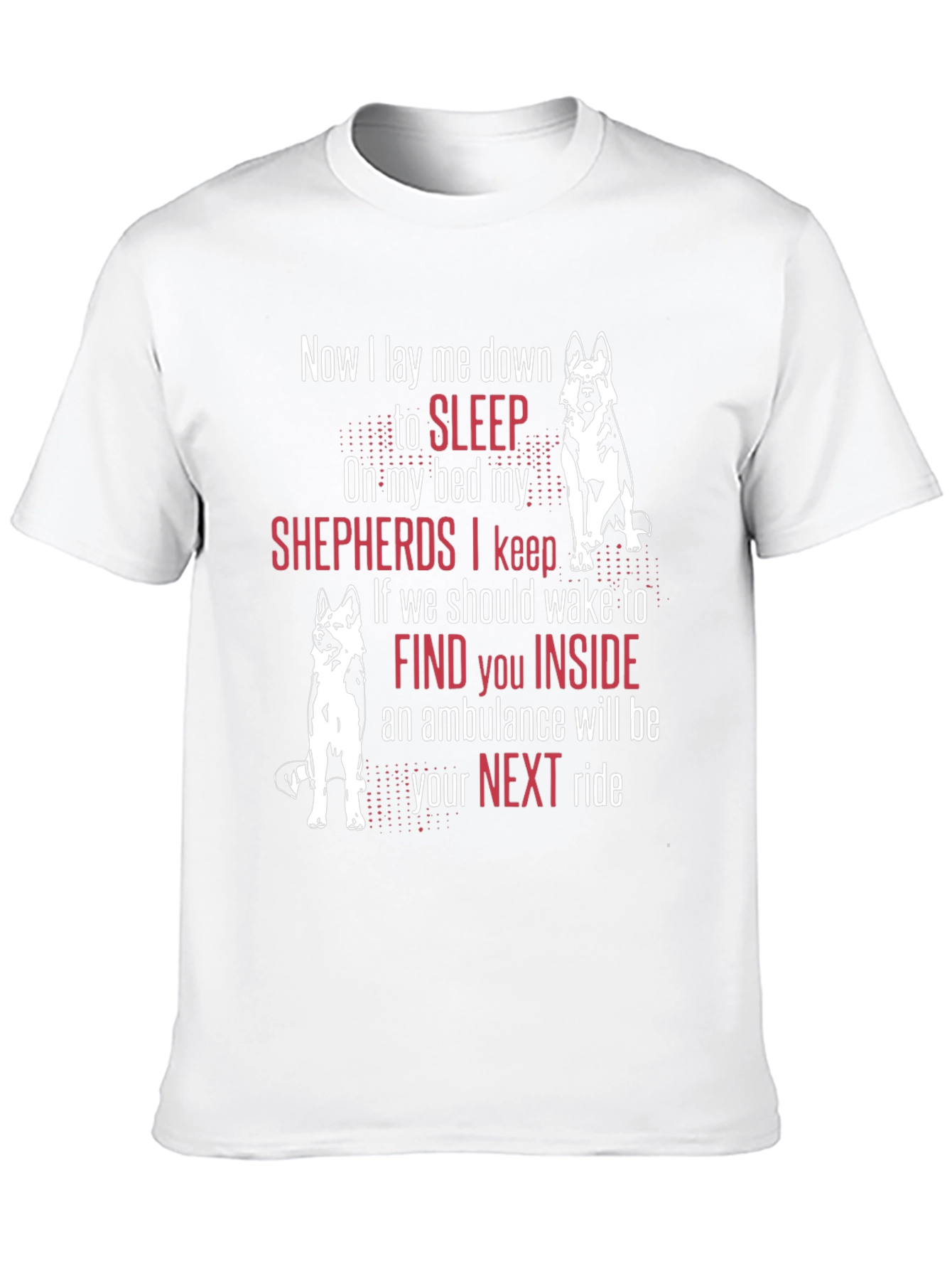 German Shepherd T-Shirt - Protective Dogs Graphic Tee