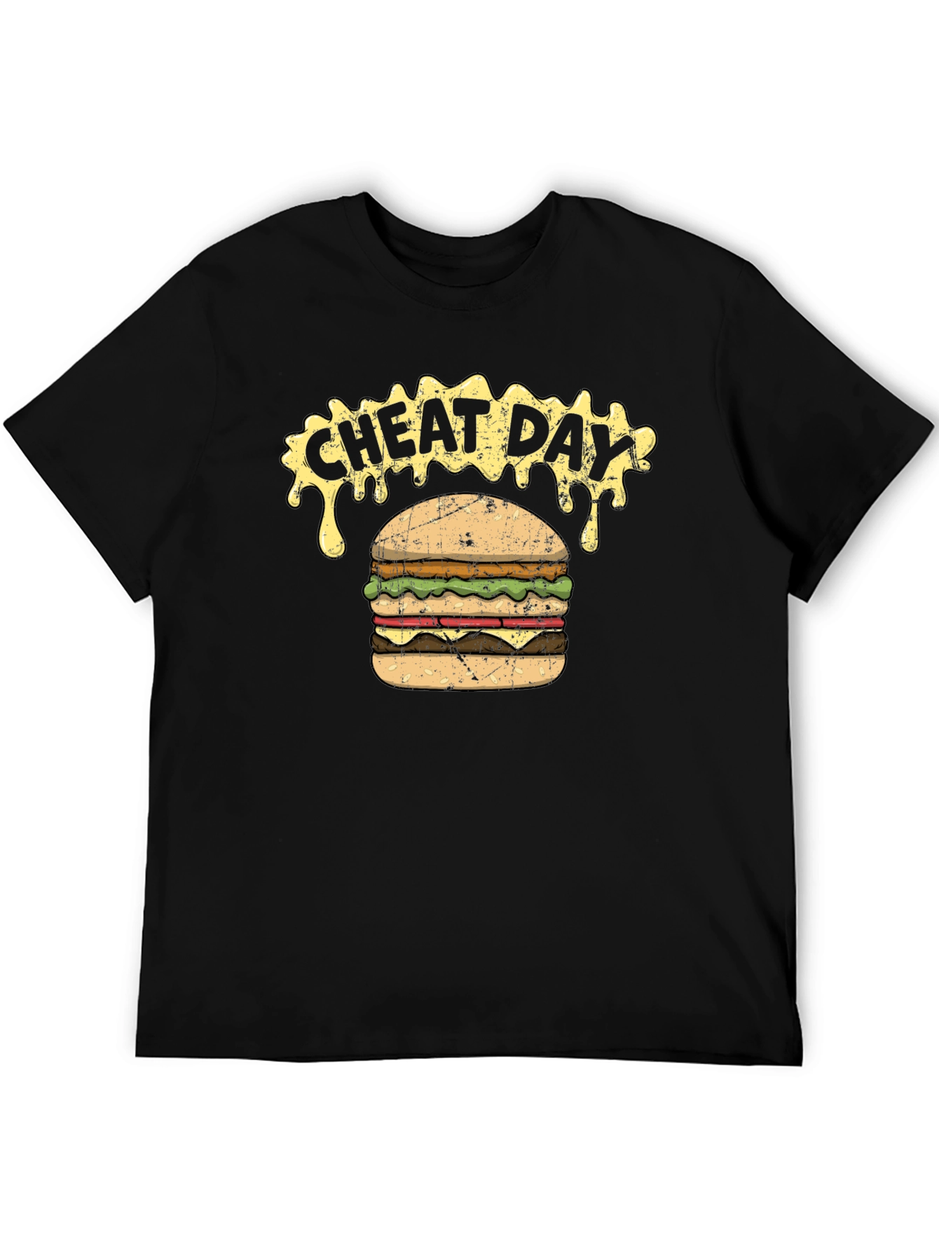 Cheat Day Burger Graphic T-Shirt