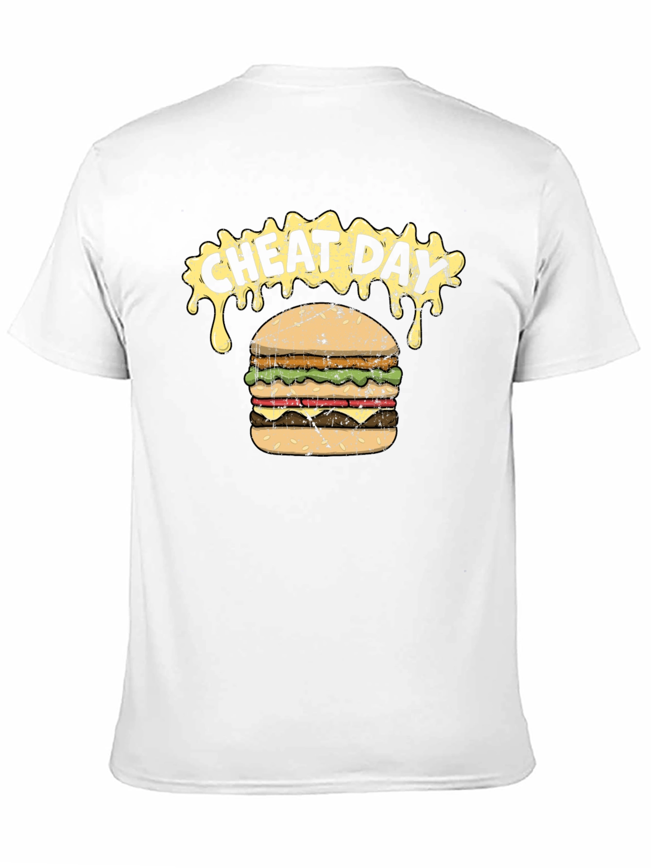 Cheat Day Burger Graphic T-Shirt