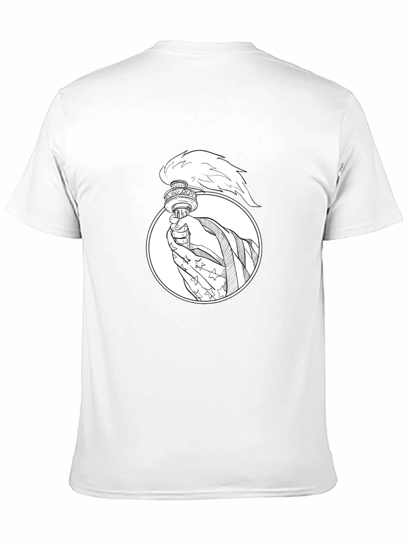 Statue of Liberty Torch T-Shirt