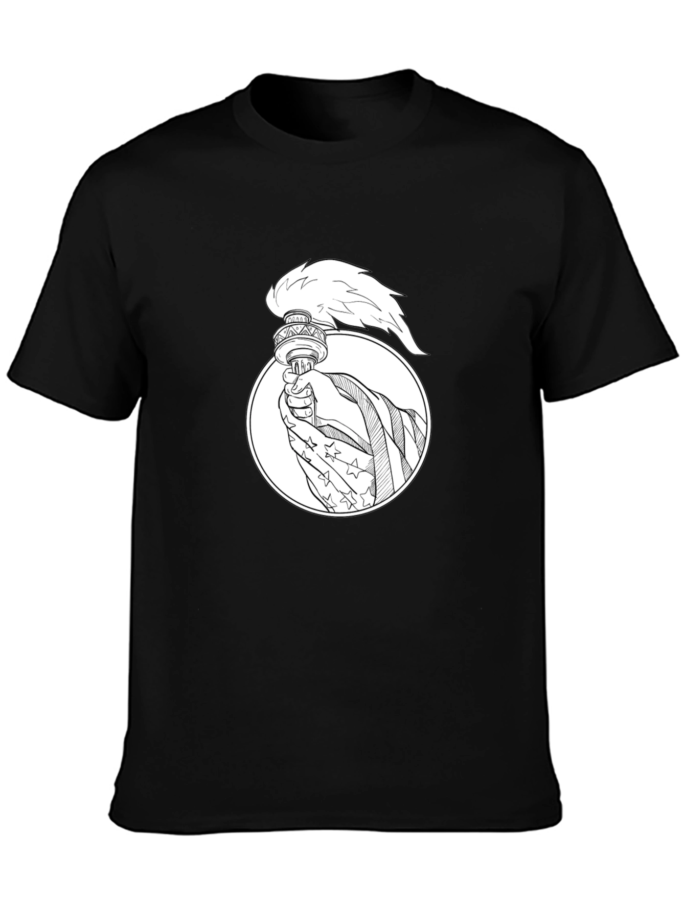 Statue of Liberty Torch T-Shirt