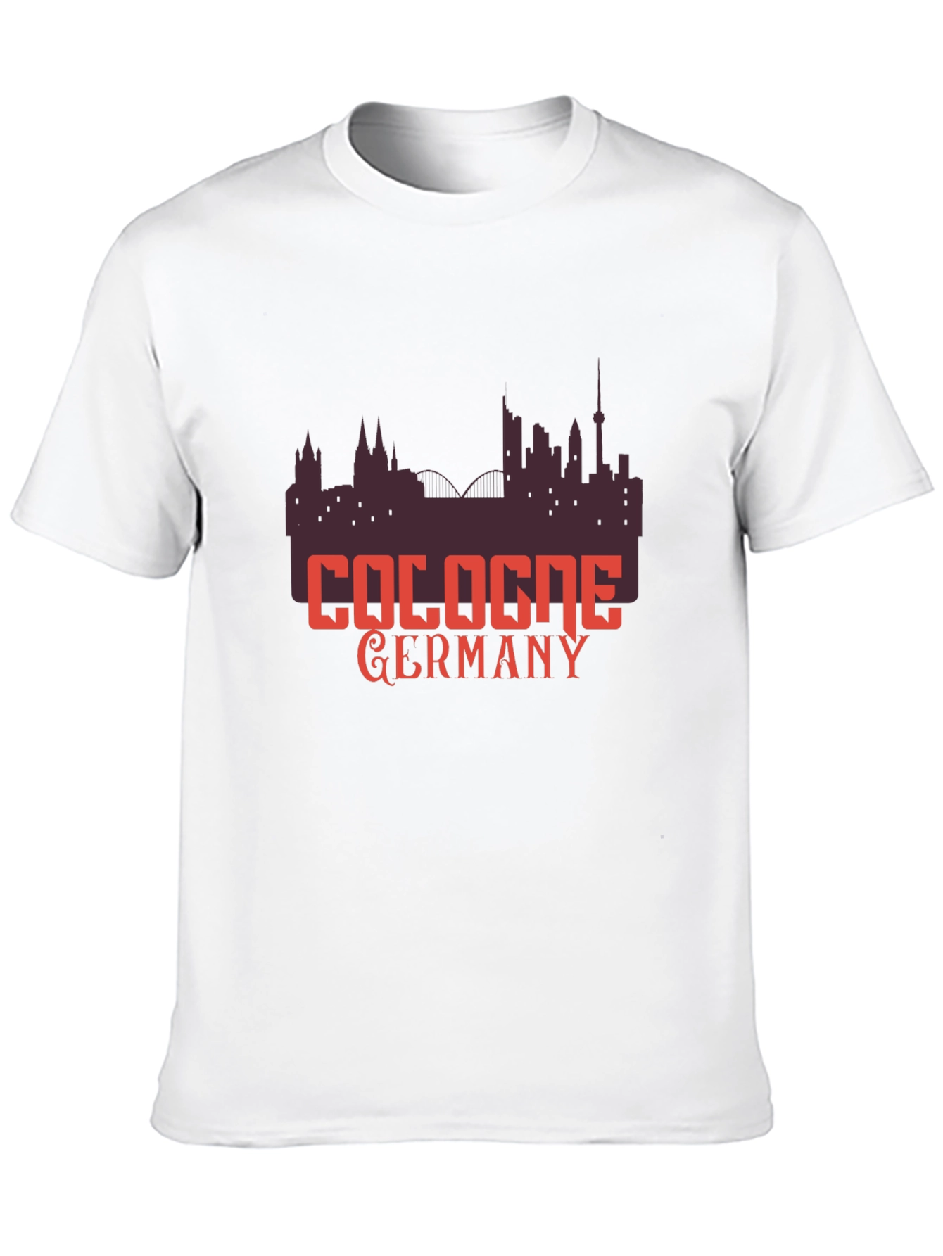 Cologne Germany Skyline Graphic T-Shirt