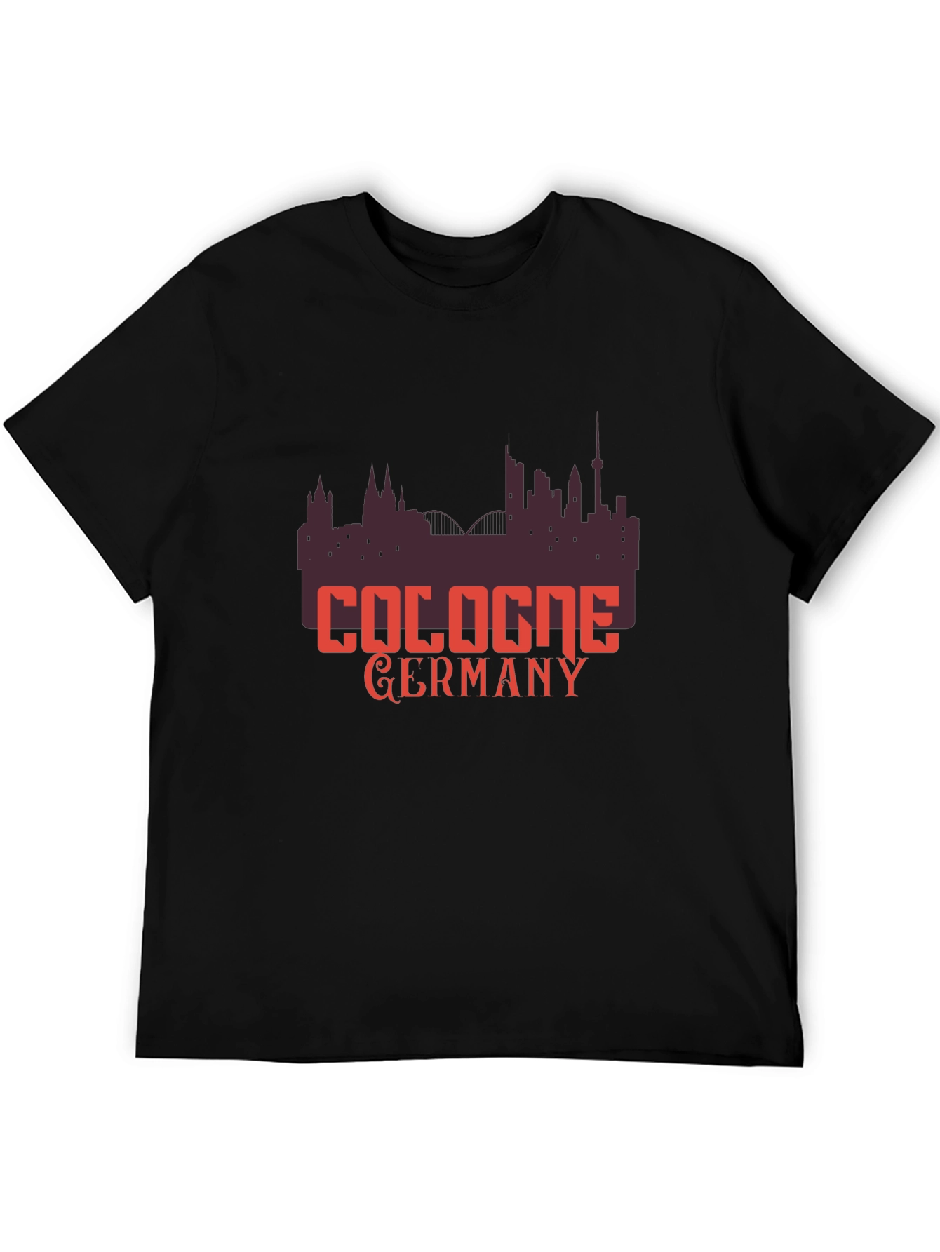 Cologne Germany Skyline Graphic T-Shirt