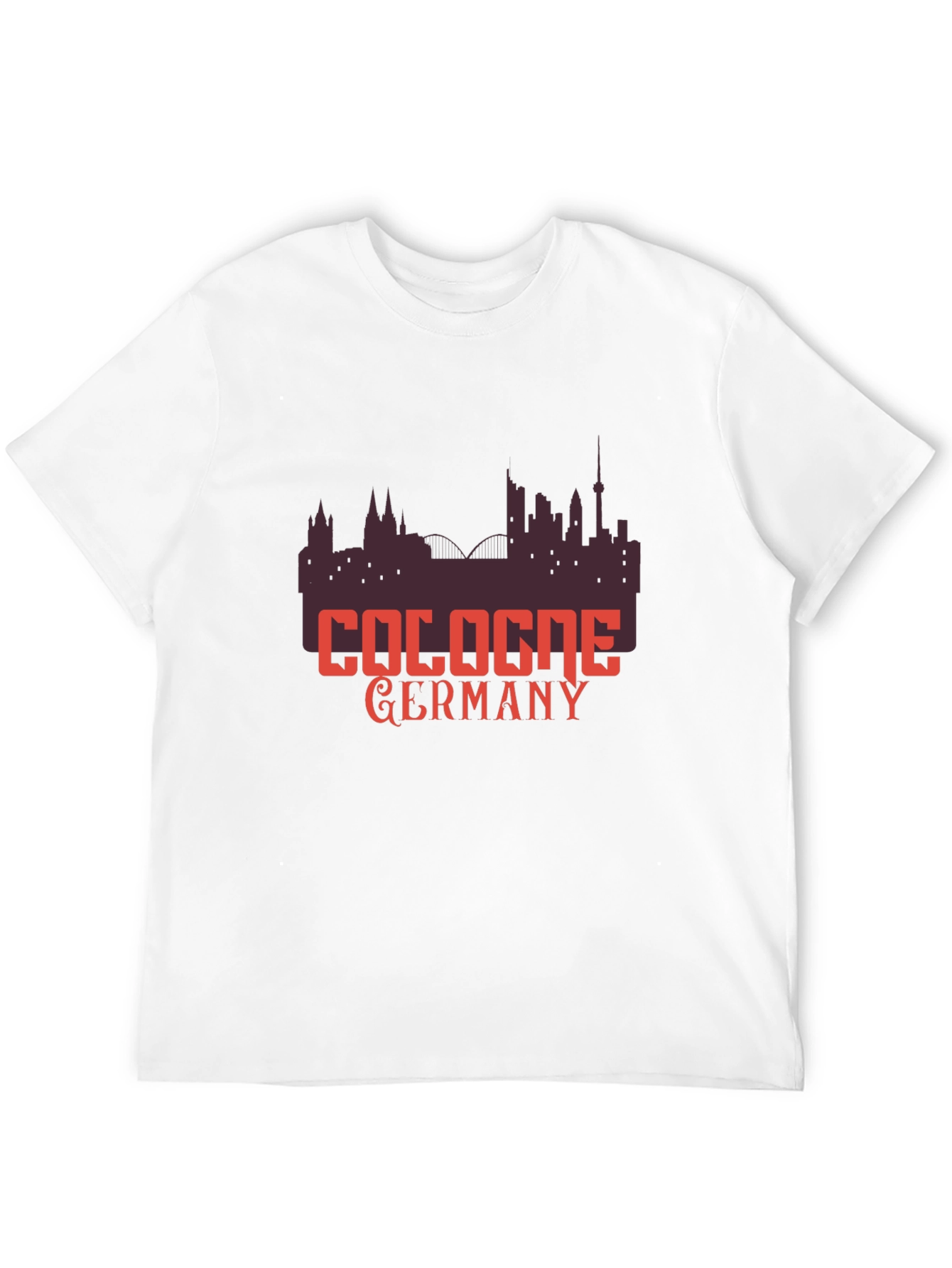 Cologne Germany Skyline Graphic T-Shirt