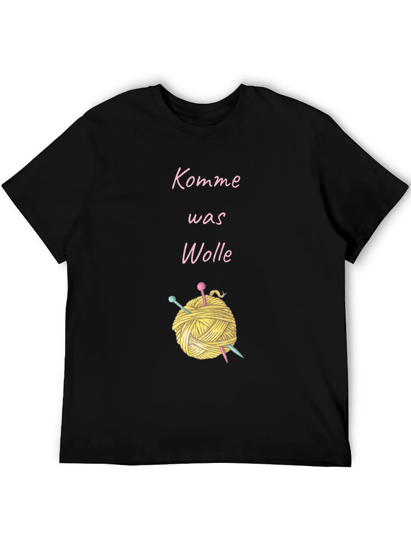 Knit Happens Graphic T-Shirt - Yarn & Needles