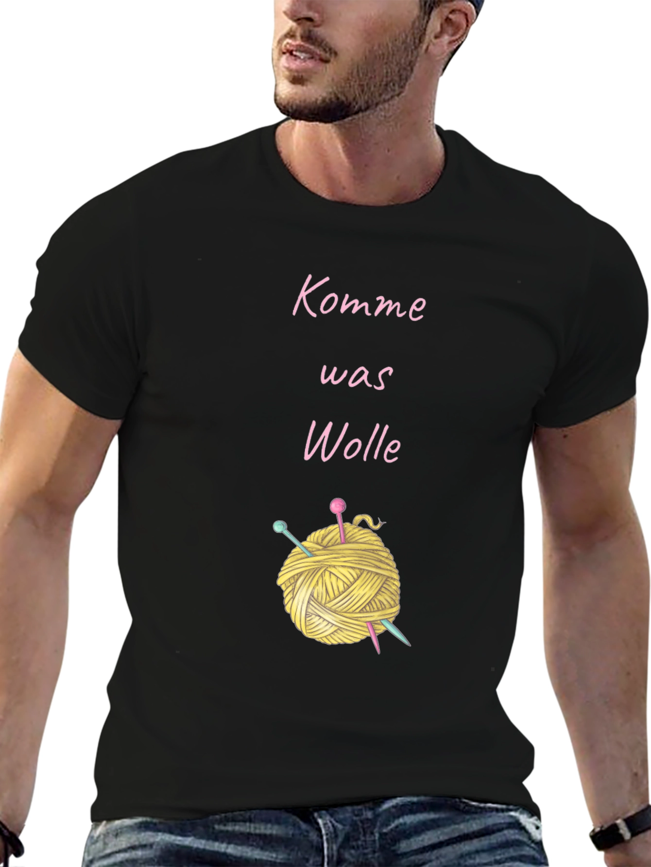 Knit Happens Graphic T-Shirt - Yarn & Needles