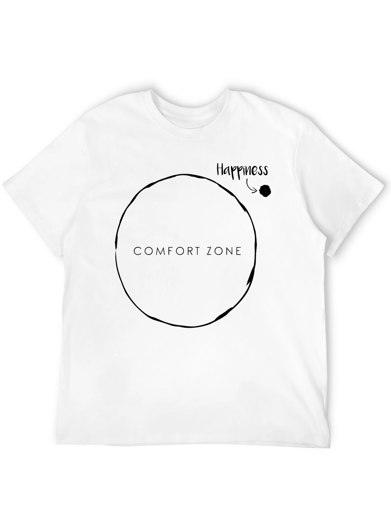 Comfort Zone Black T-Shirt