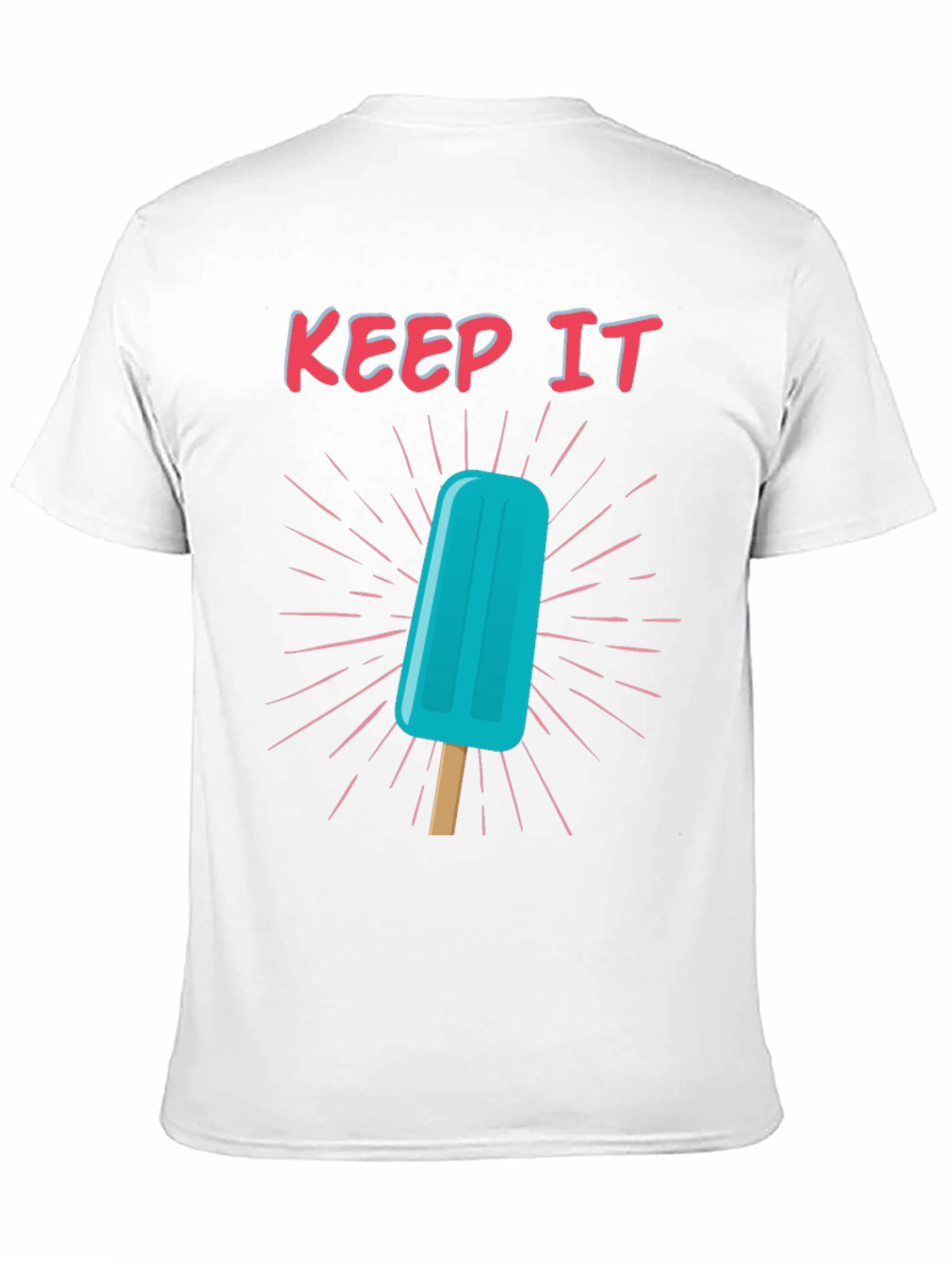 Keep It Cool Popsicle Graphic Tee - Black