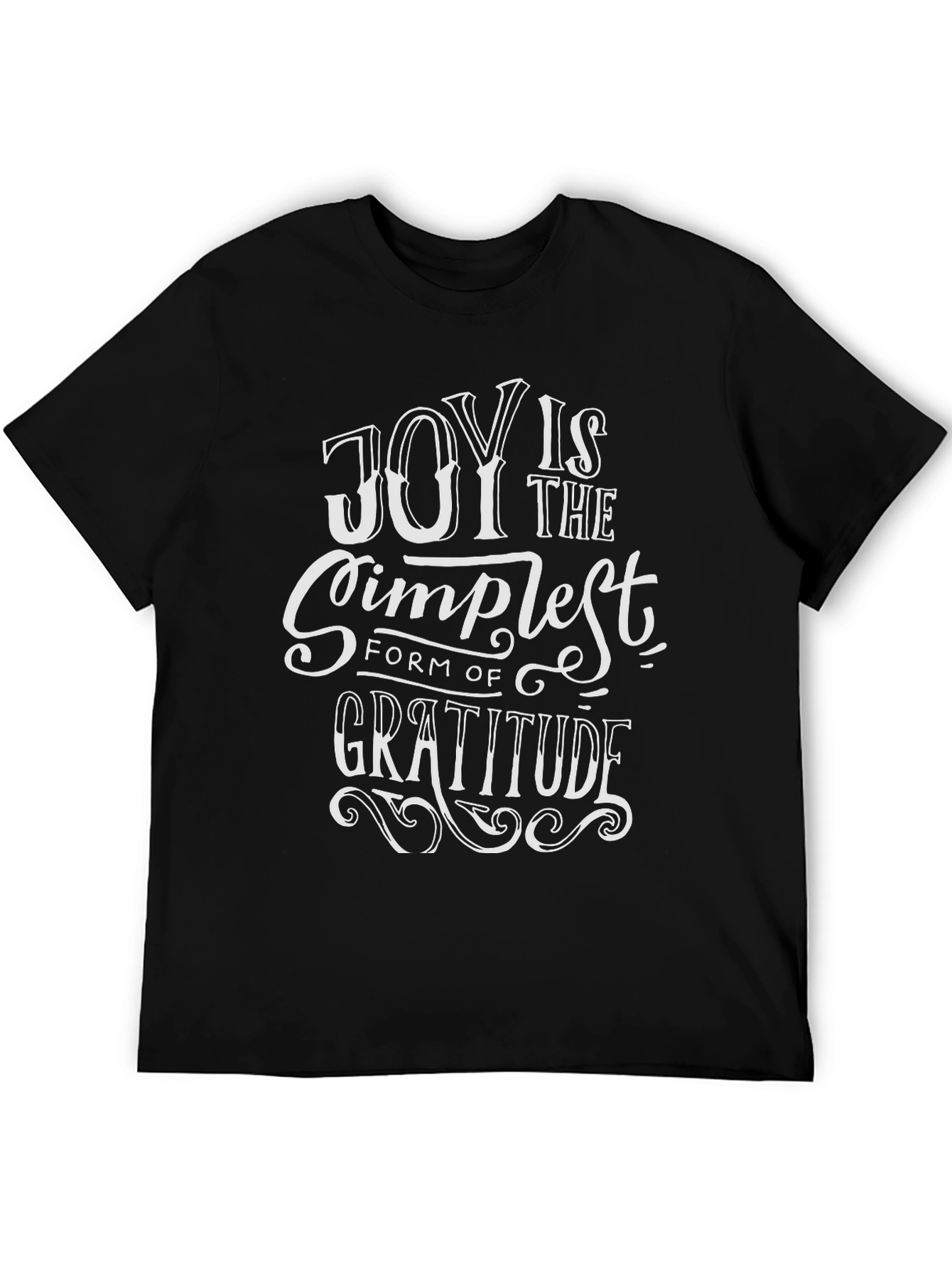 Joy is Gratitude T-Shirt - Stylish Graphic Tee