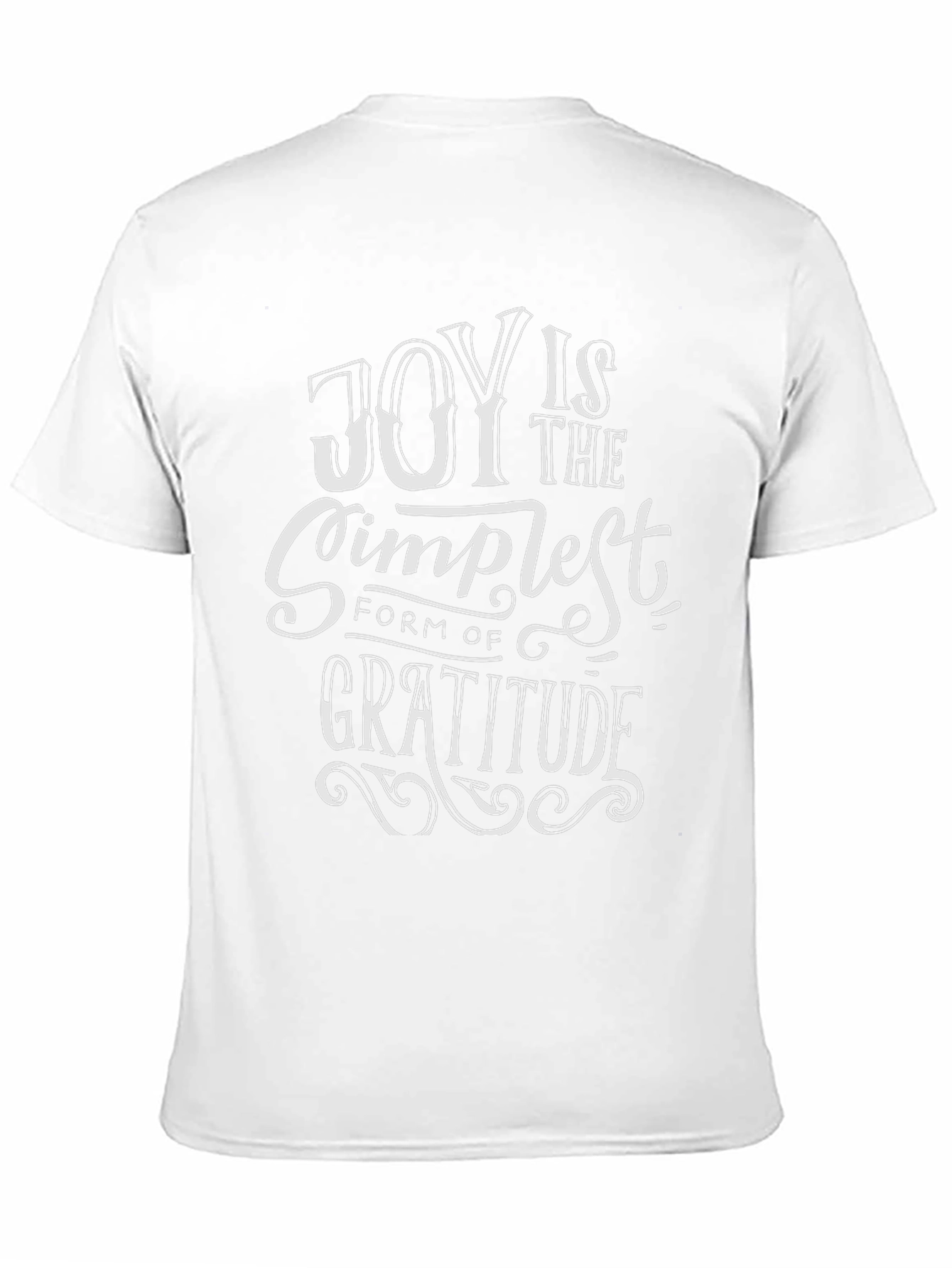 Joy is Gratitude T-Shirt - Stylish Graphic Tee