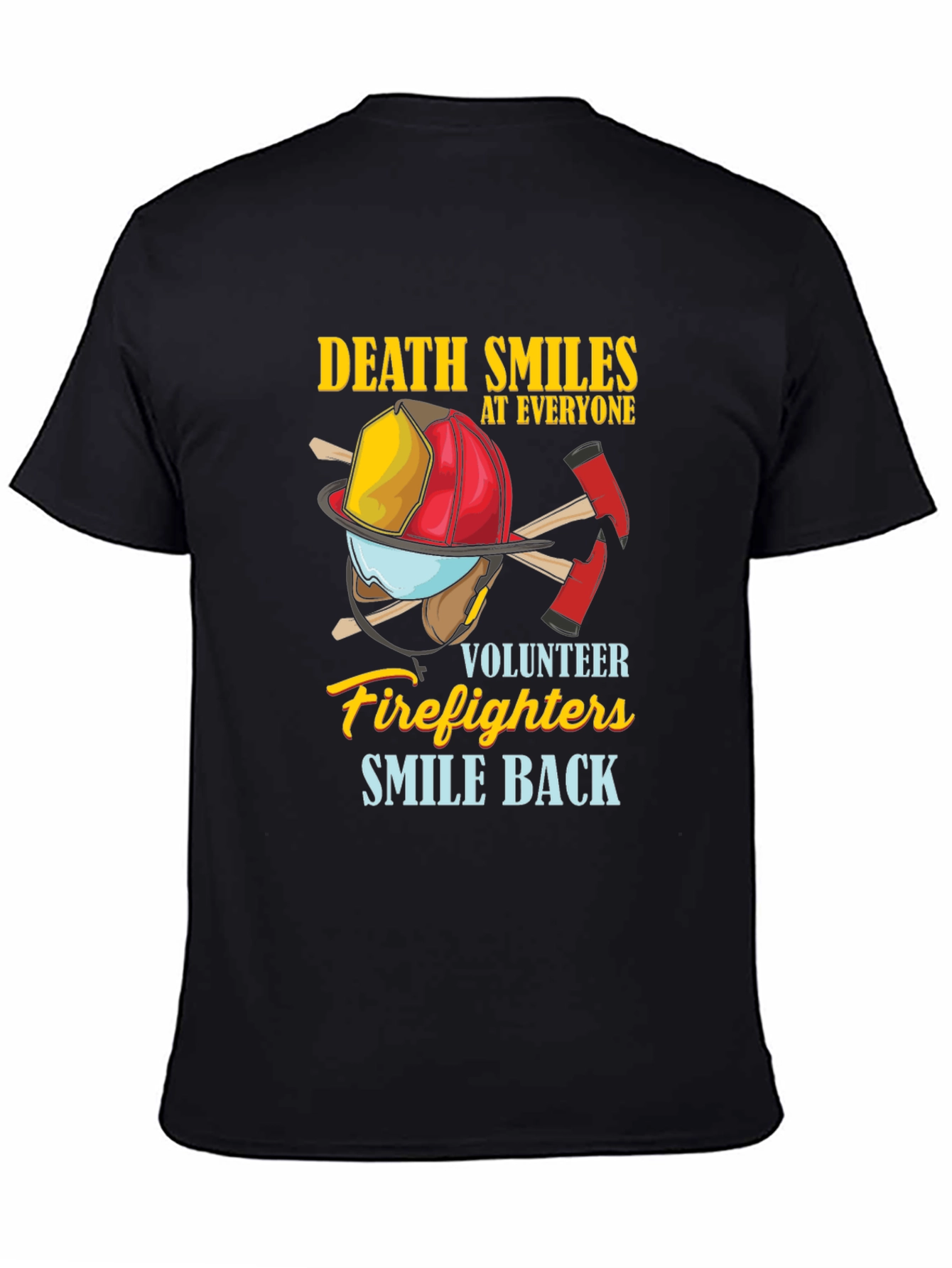 Firefighter Volunteer Graphic T-Shirt