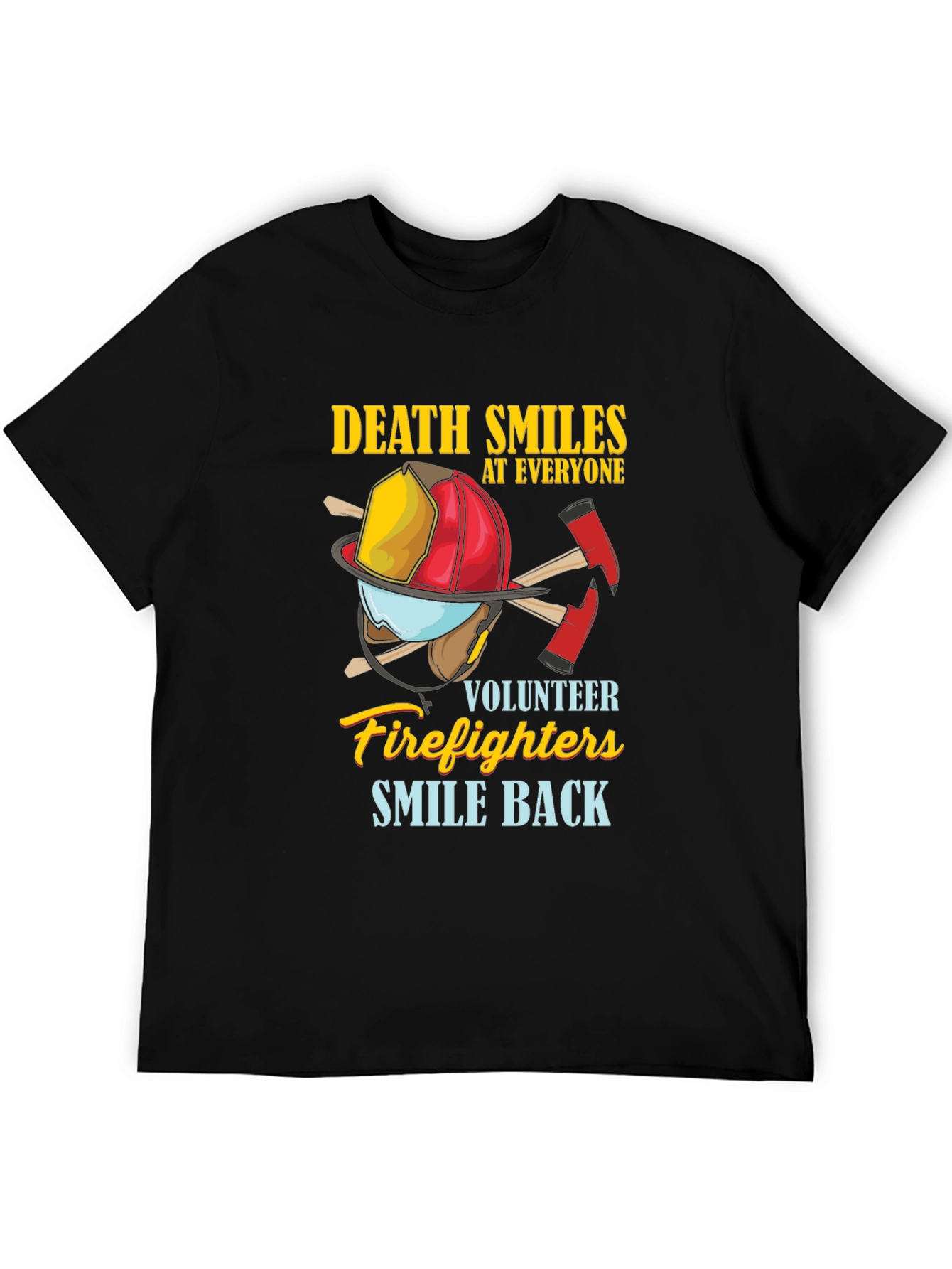 Firefighter Volunteer Graphic T-Shirt