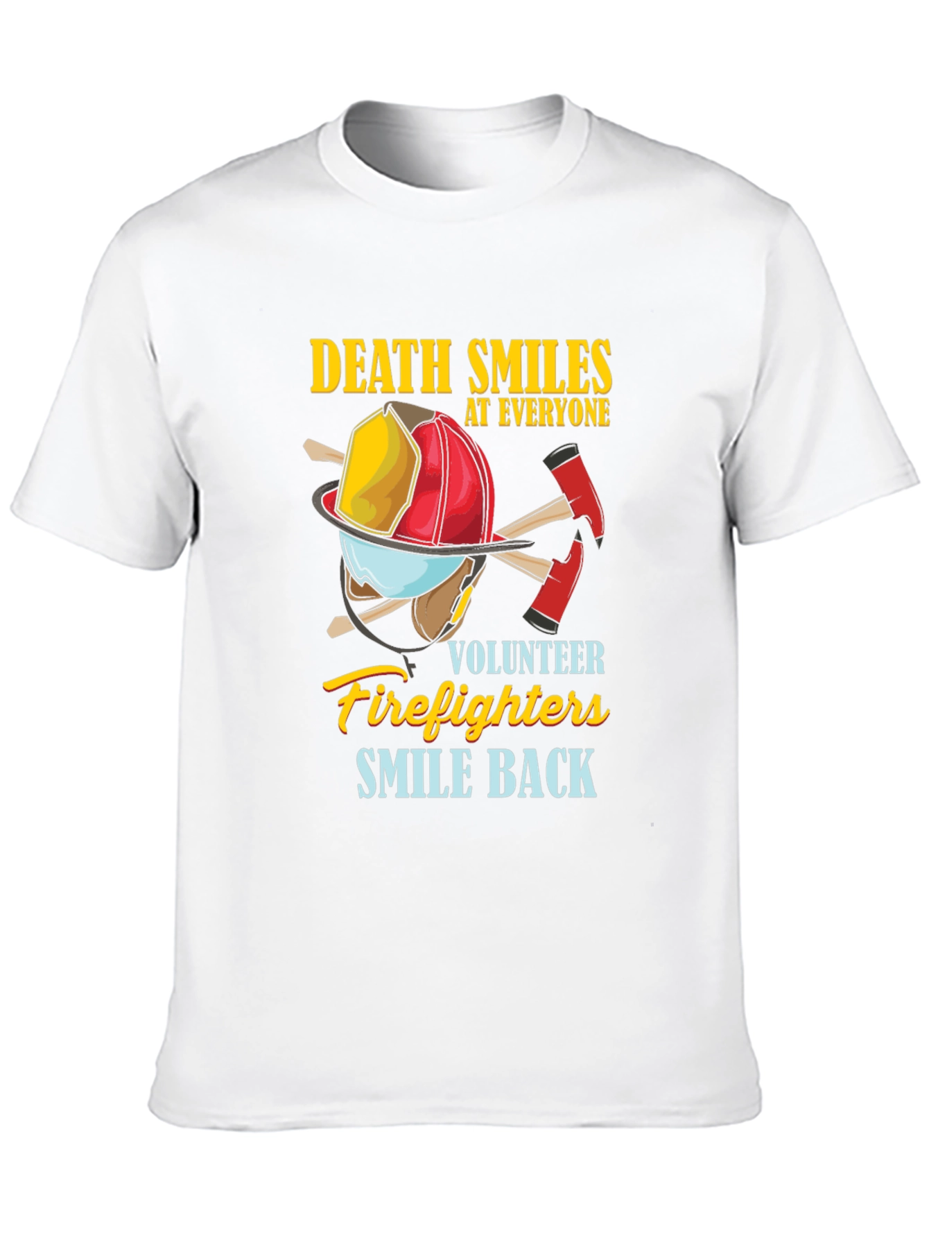 Firefighter Volunteer Graphic T-Shirt