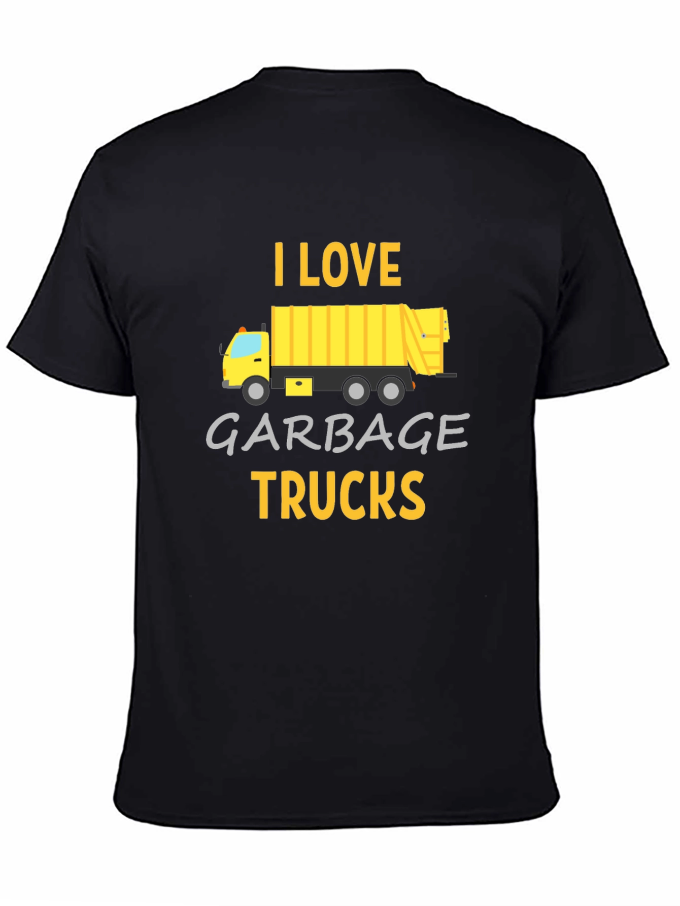 I Love Garbage Trucks T-Shirt