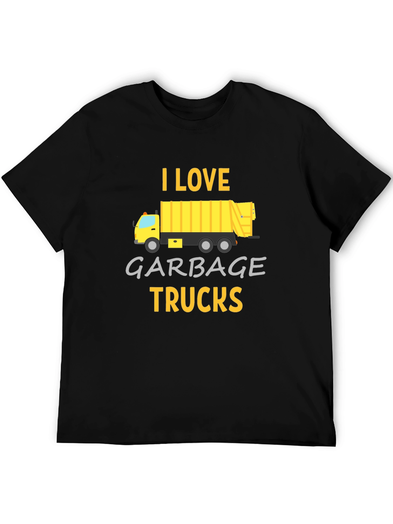 I Love Garbage Trucks T-Shirt