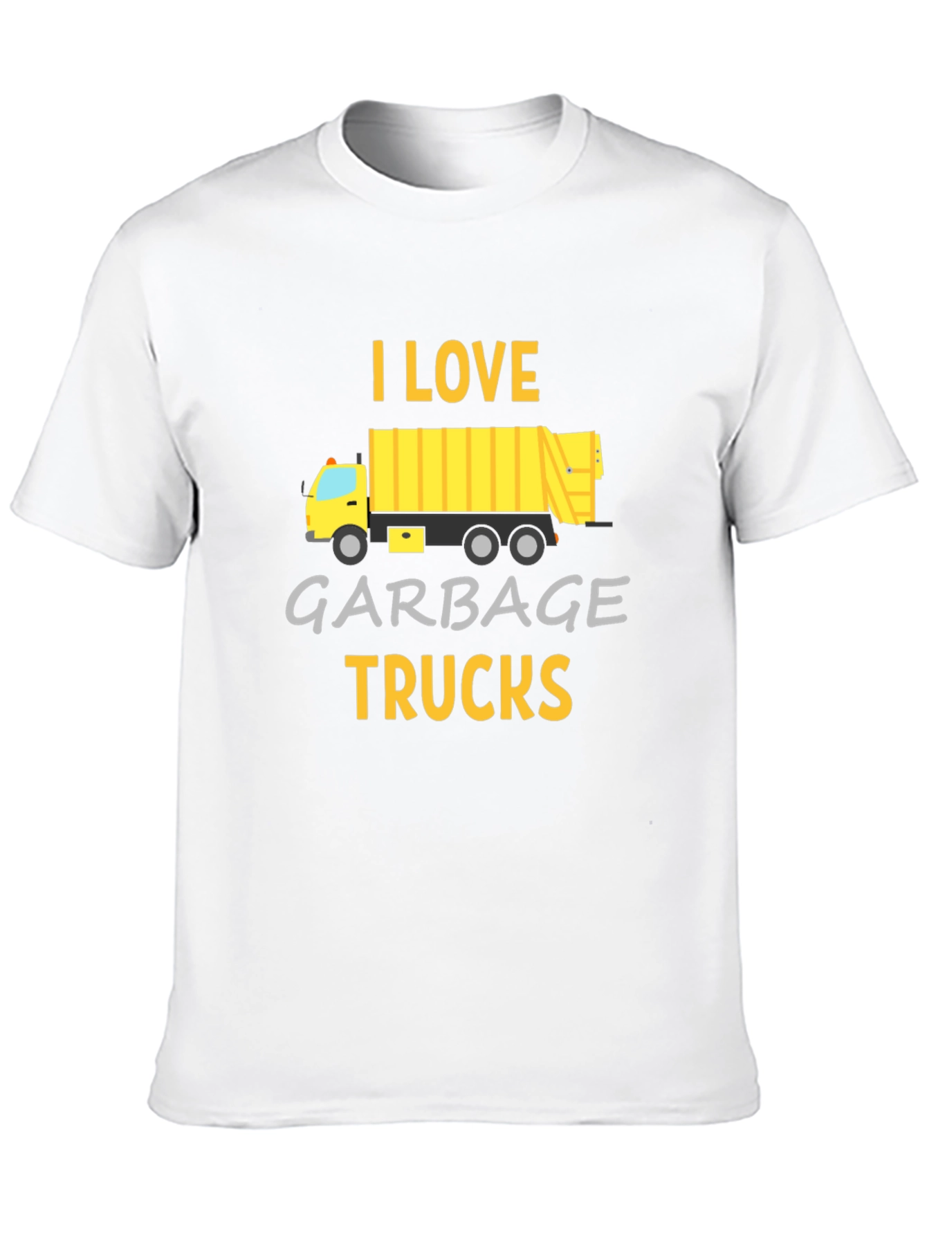 I Love Garbage Trucks T-Shirt