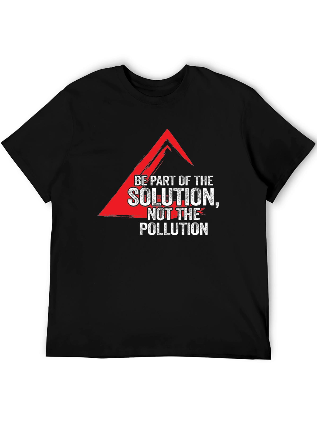 Solution Not Pollution Graphic Tee