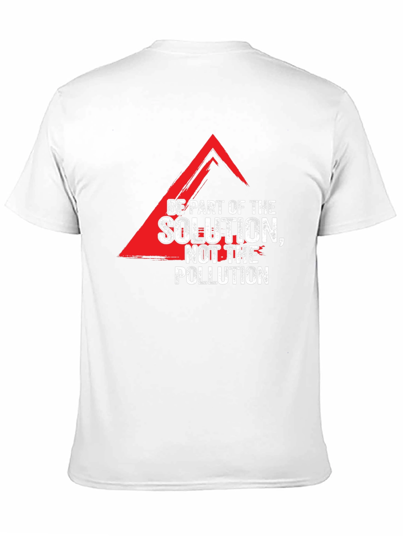 Solution Not Pollution Graphic Tee