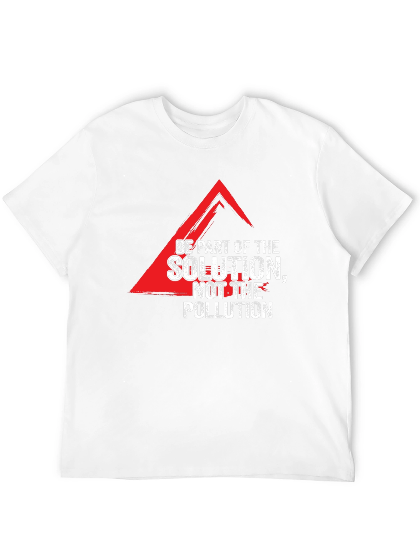 Solution Not Pollution Graphic Tee