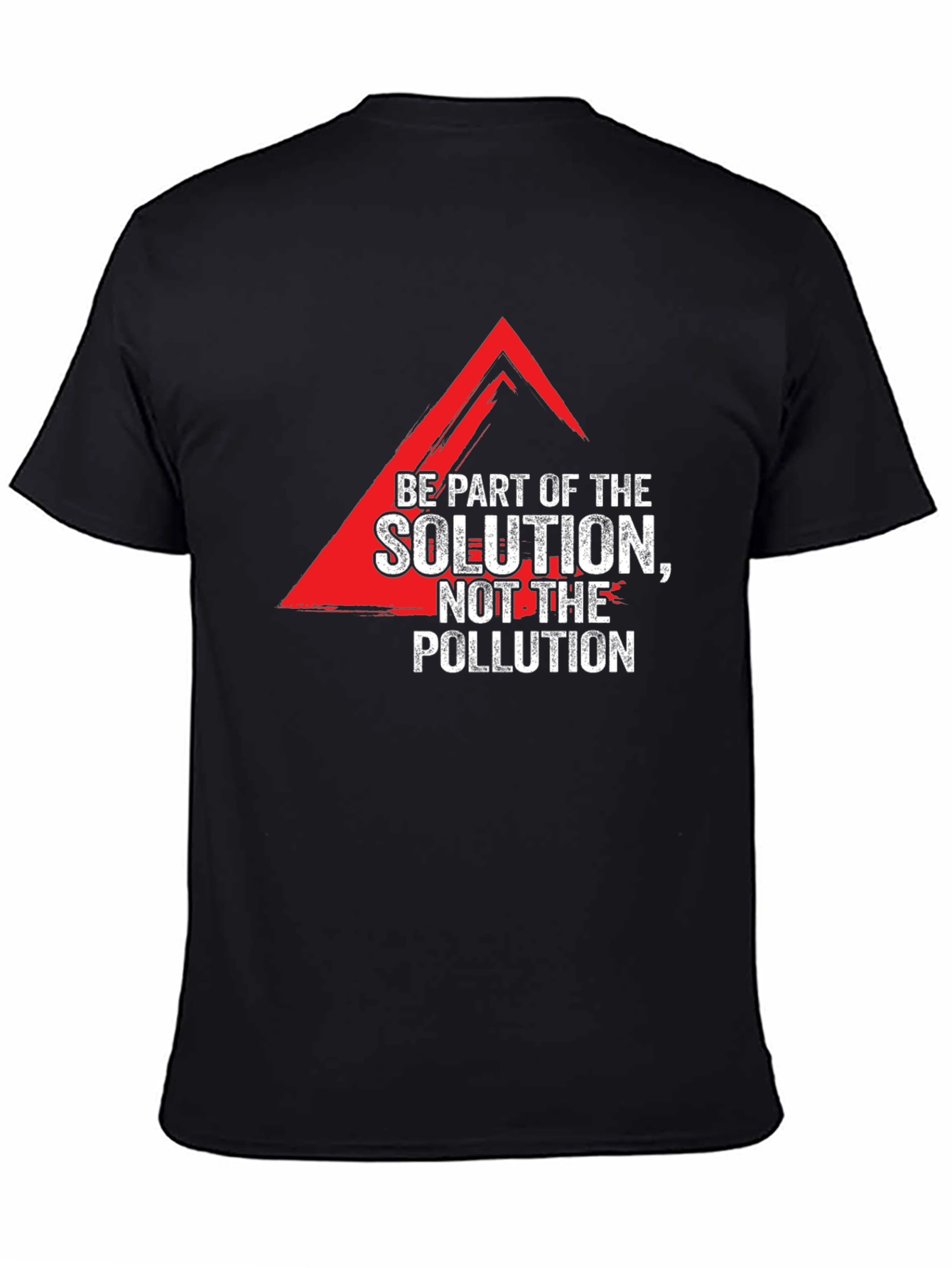 Solution Not Pollution Graphic Tee
