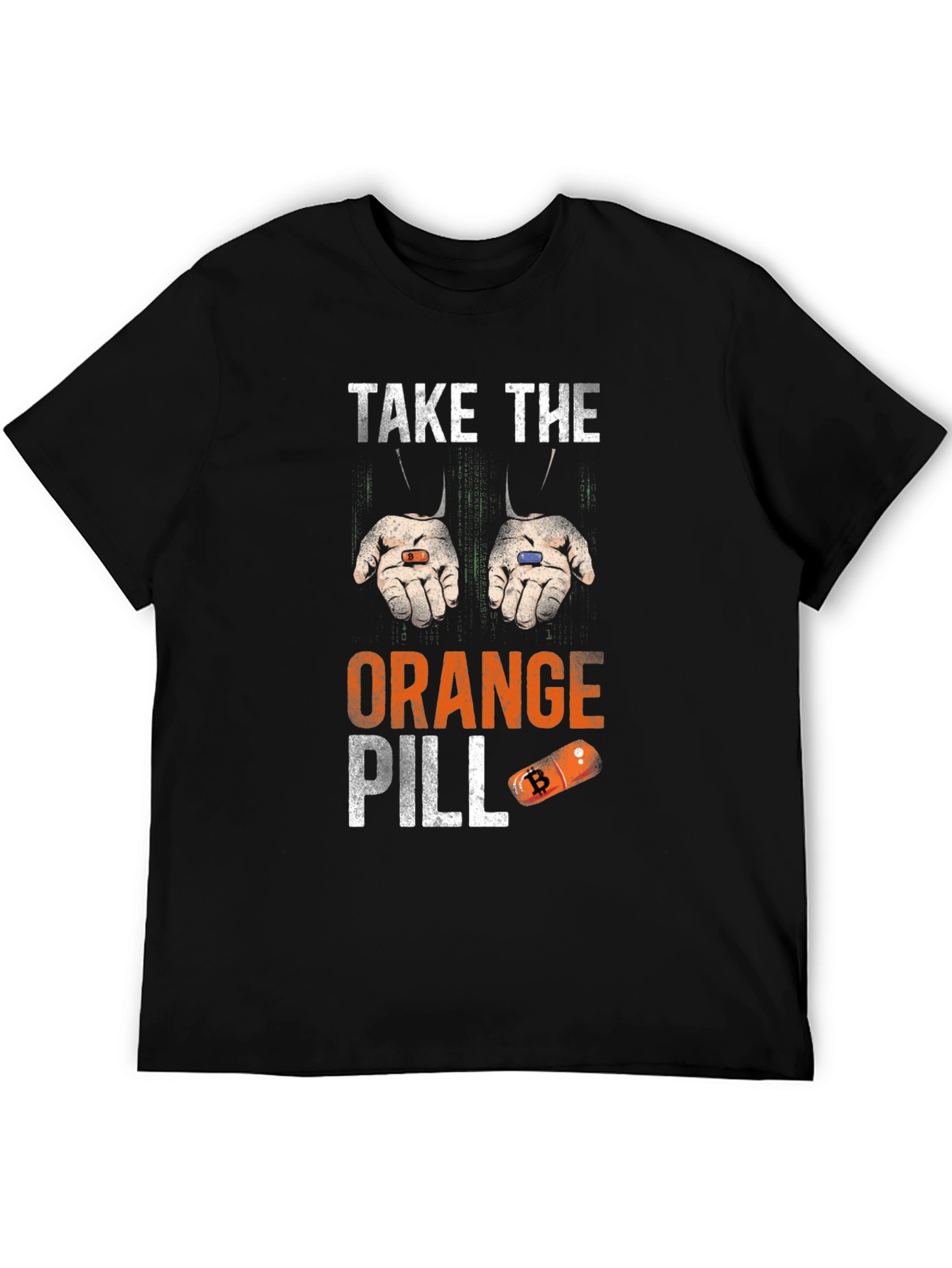 Bitcoin Orange Pill T-Shirt