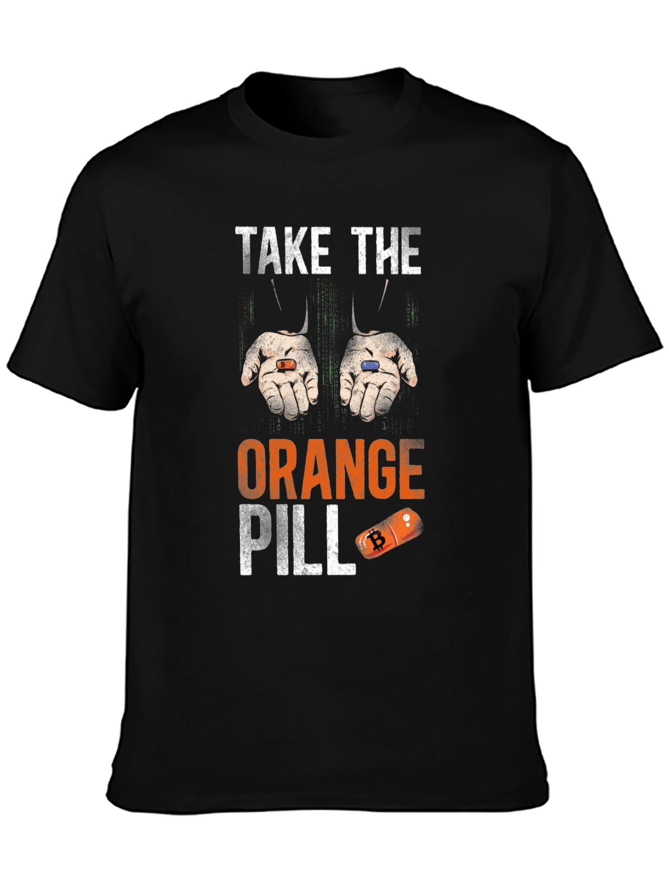 Bitcoin Orange Pill T-Shirt