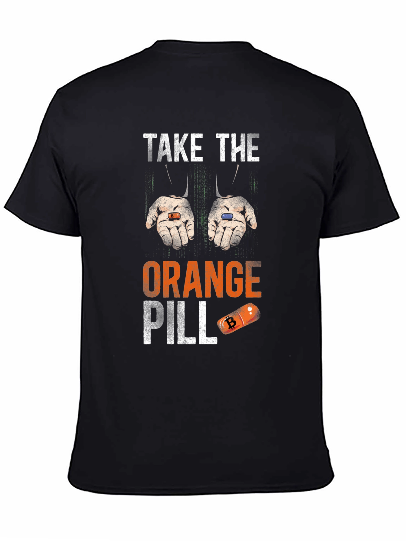 Bitcoin Orange Pill T-Shirt