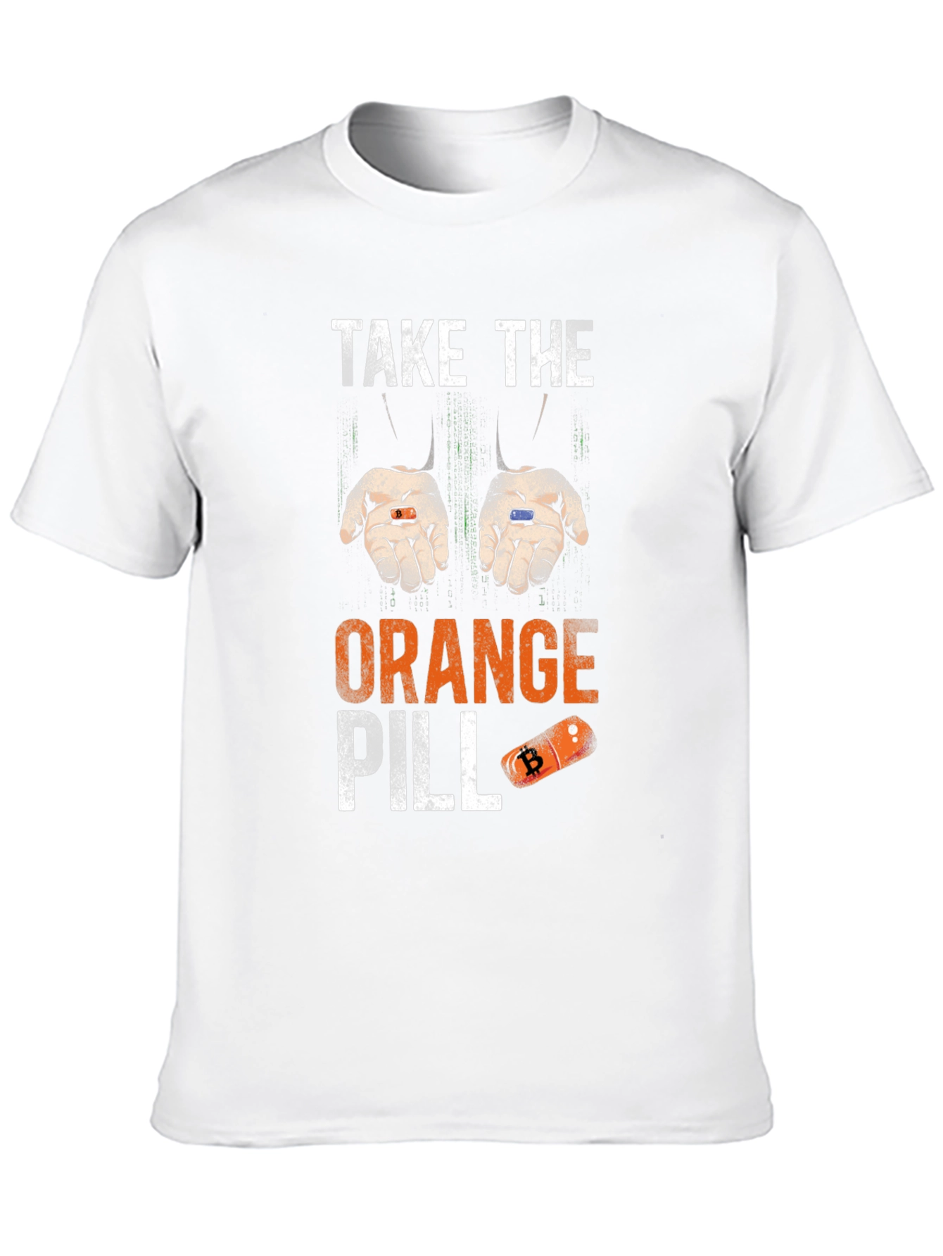 Bitcoin Orange Pill T-Shirt