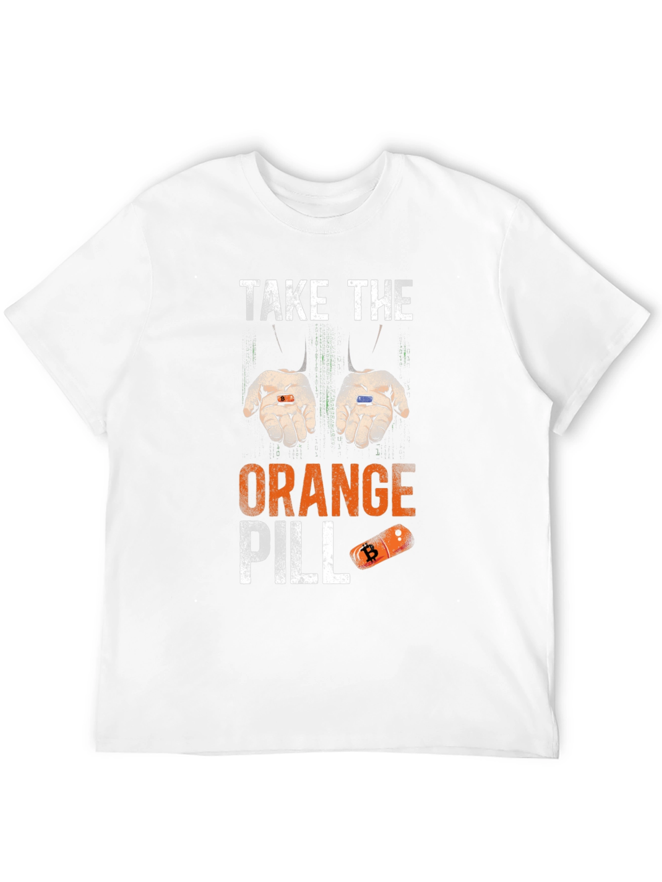 Bitcoin Orange Pill T-Shirt