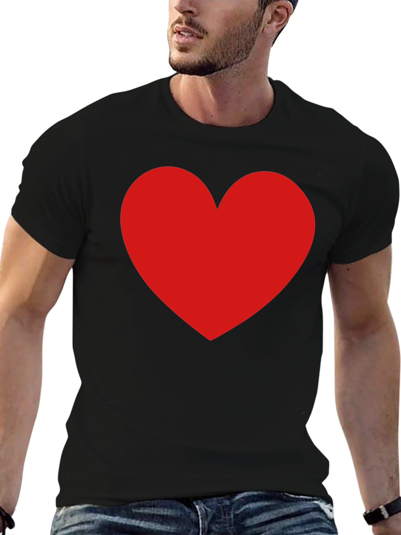 Heart Graphic Tee - Lovecore Fashion