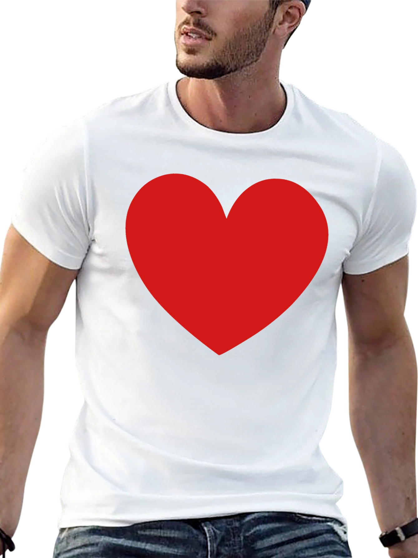 Heart Graphic Tee - Lovecore Fashion