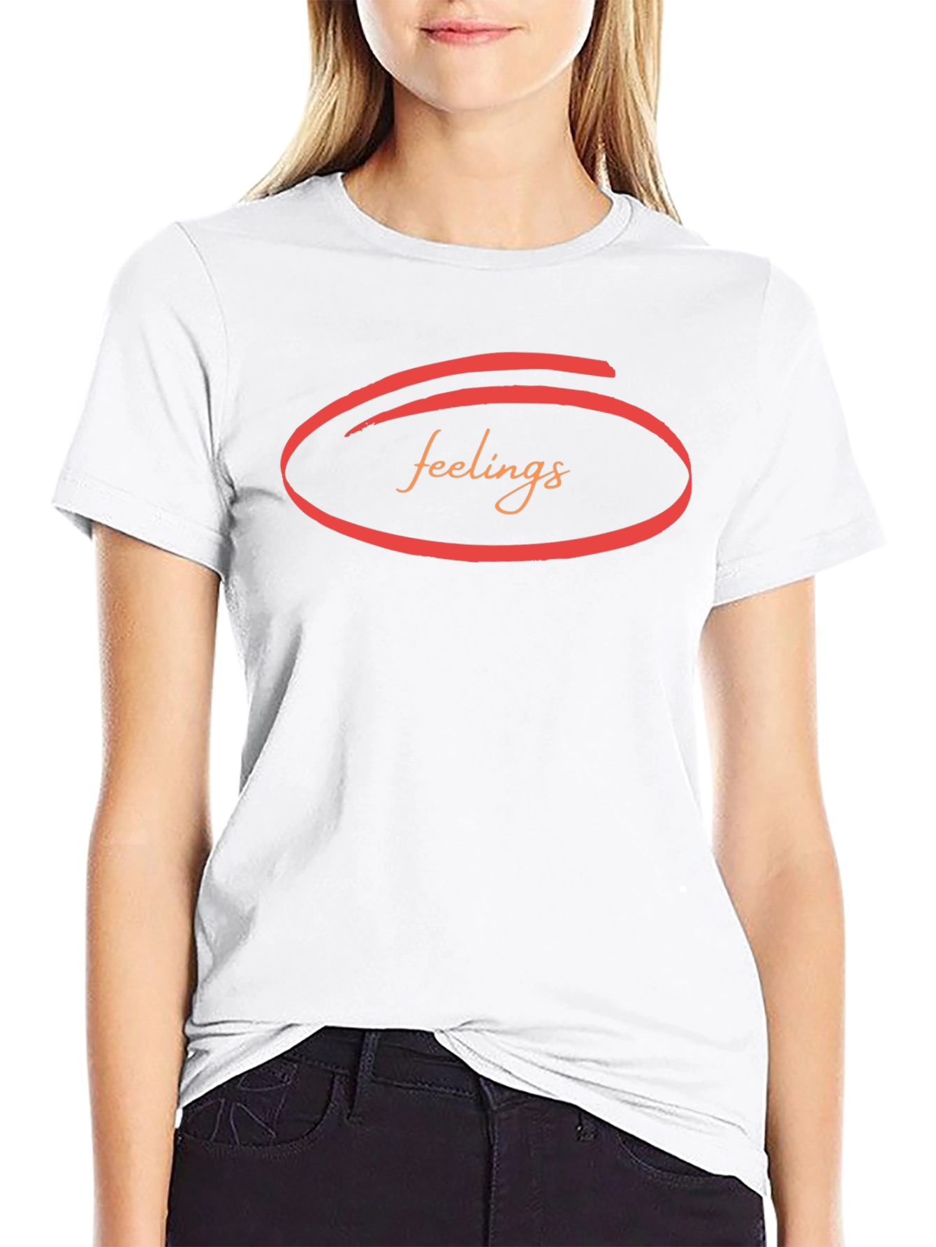 Feelings Graphic T-Shirt - Soft Cotton Blend