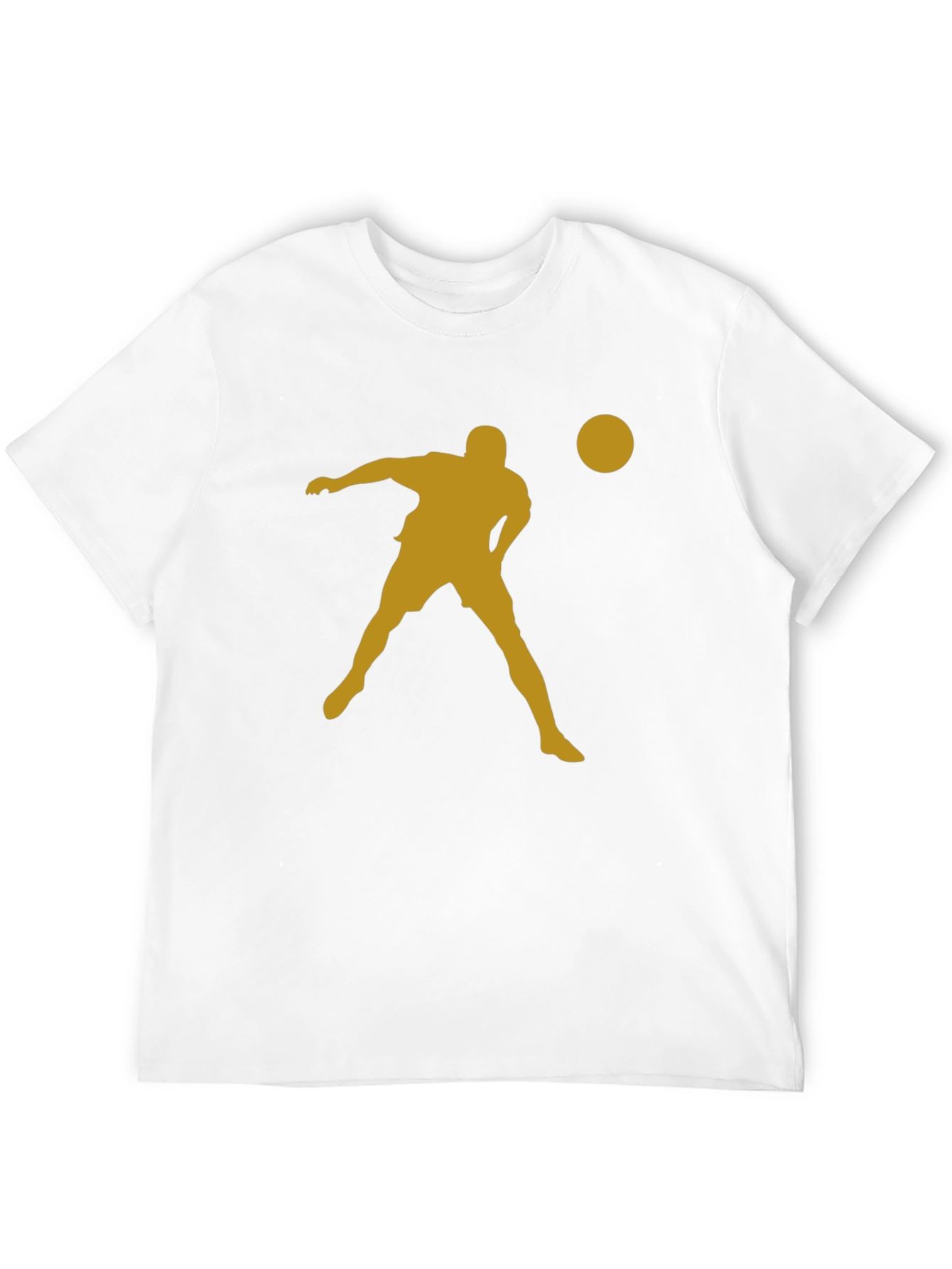 Silhouette Soccer T-Shirt - Black