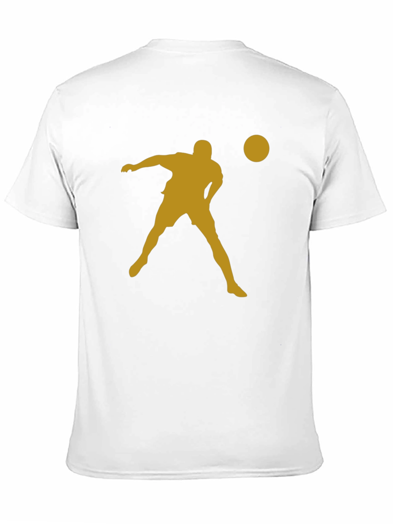 Silhouette Soccer T-Shirt - Black