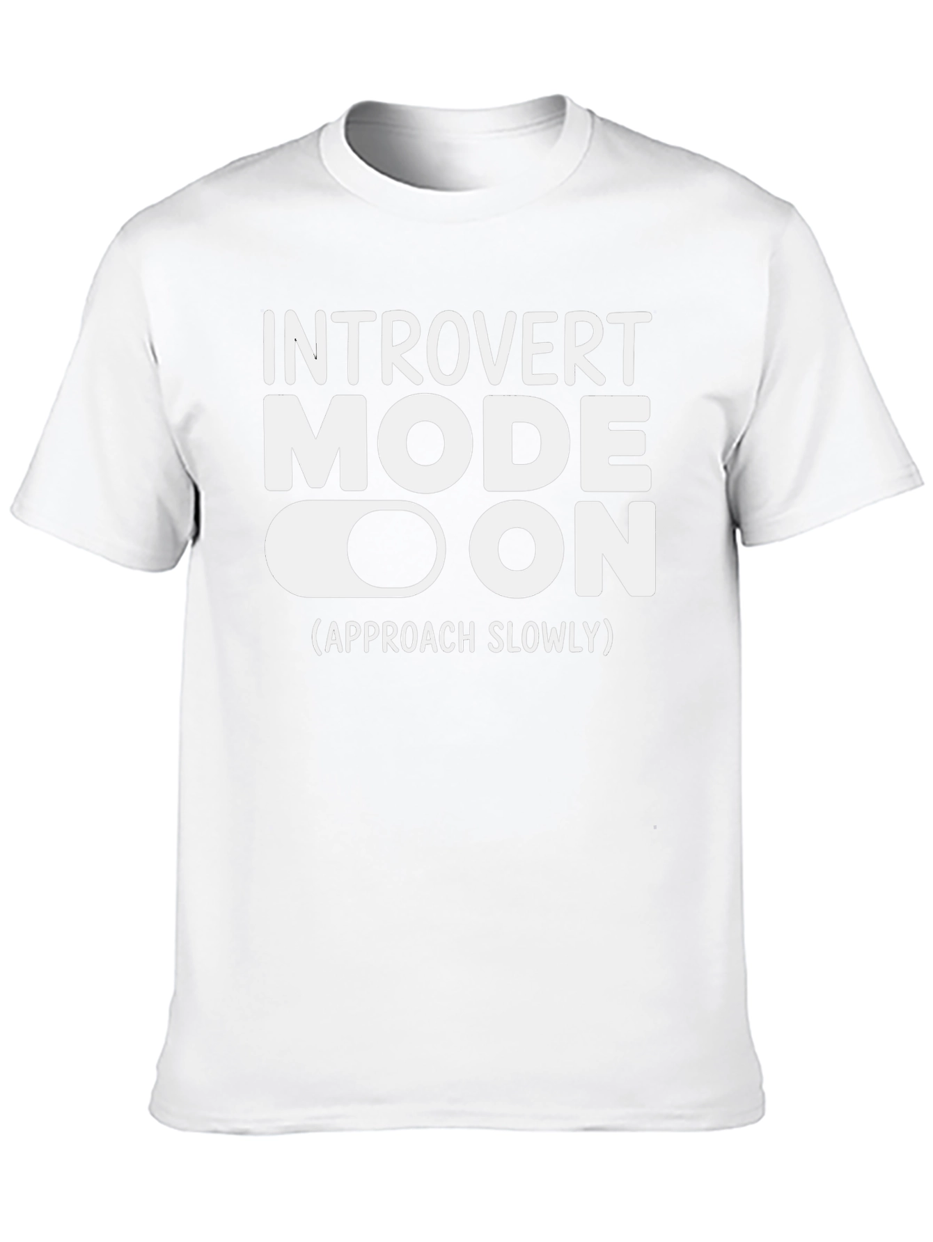 Introvert Mode On T-Shirt: Funny Graphic Tee