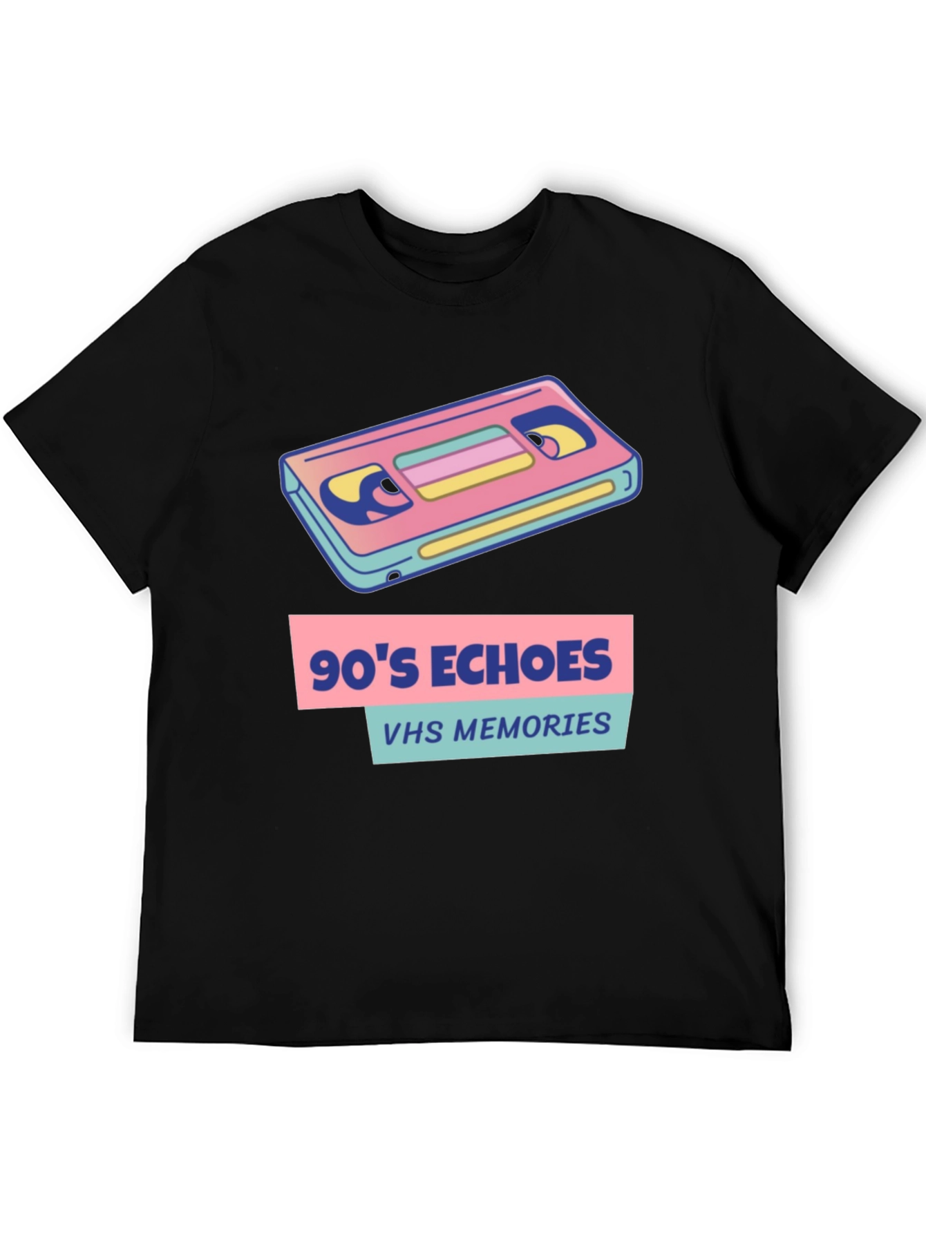 90s Echoes VHS Memories Graphic Tee