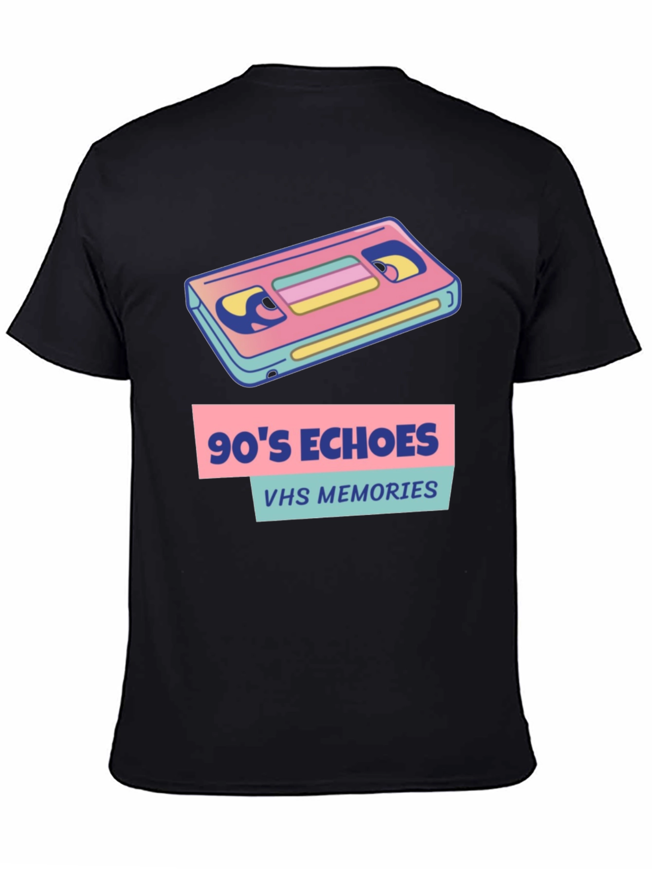 90s Echoes VHS Memories Graphic Tee
