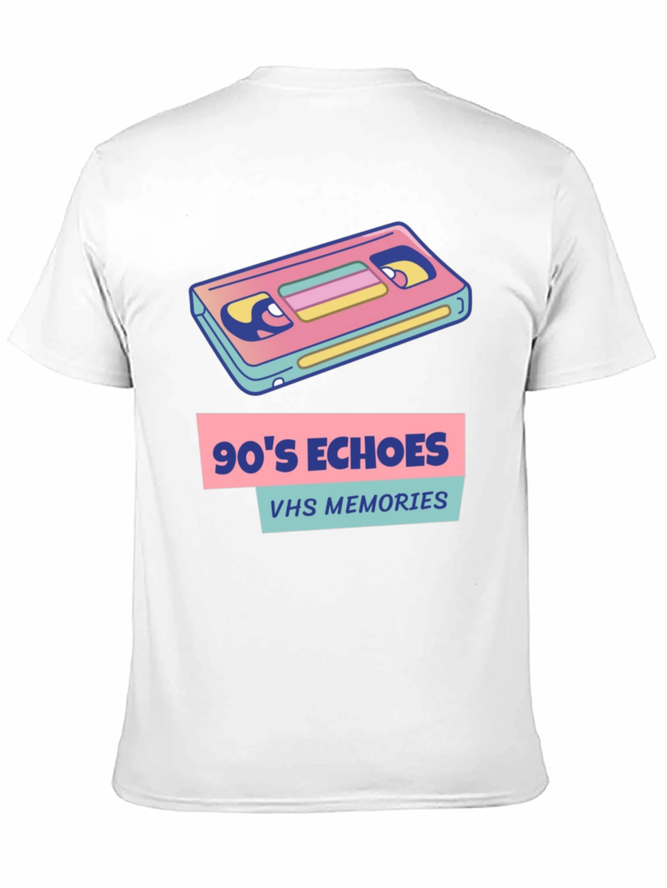 90s Echoes VHS Memories Graphic Tee
