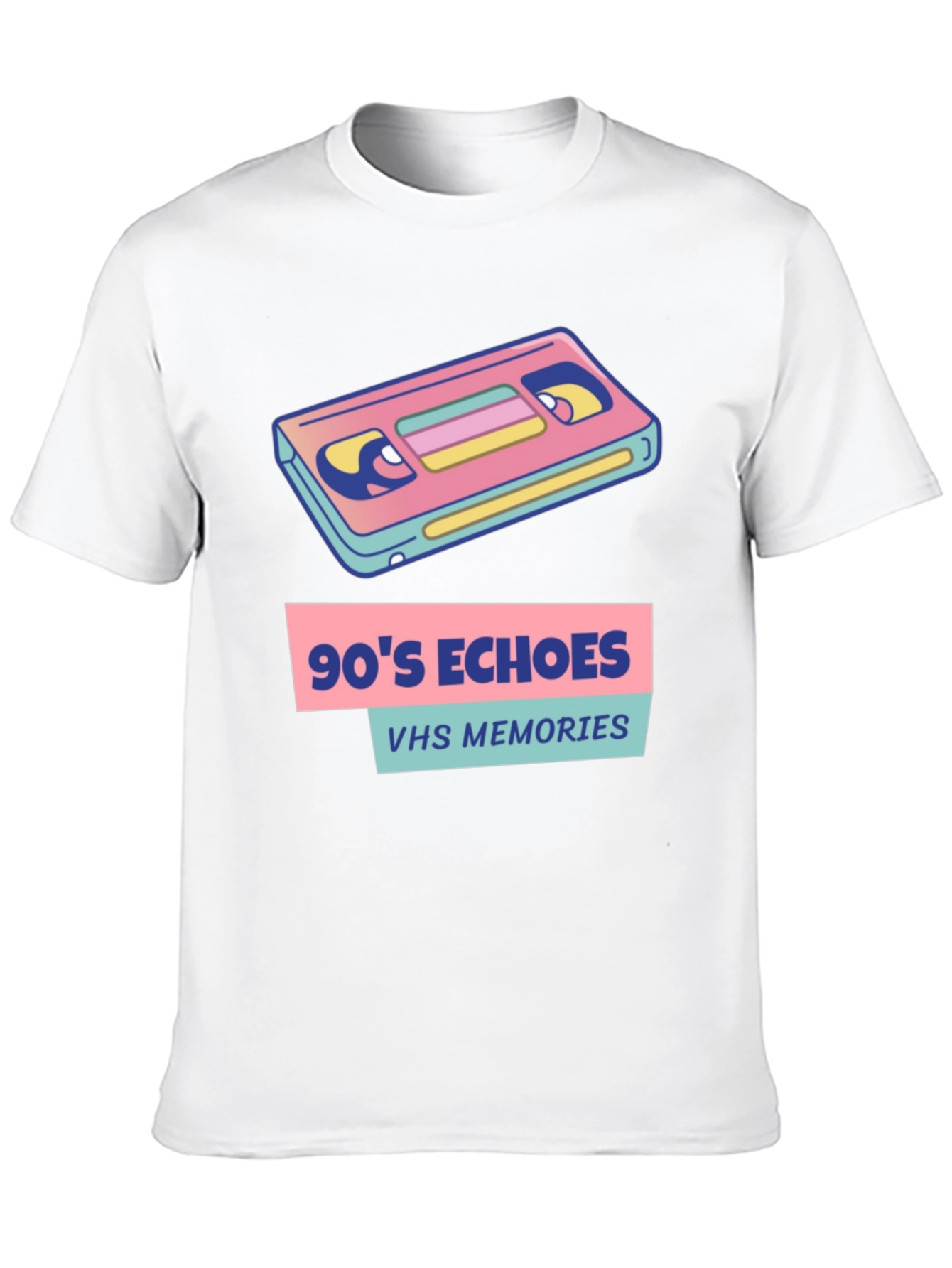 90s Echoes VHS Memories Graphic Tee
