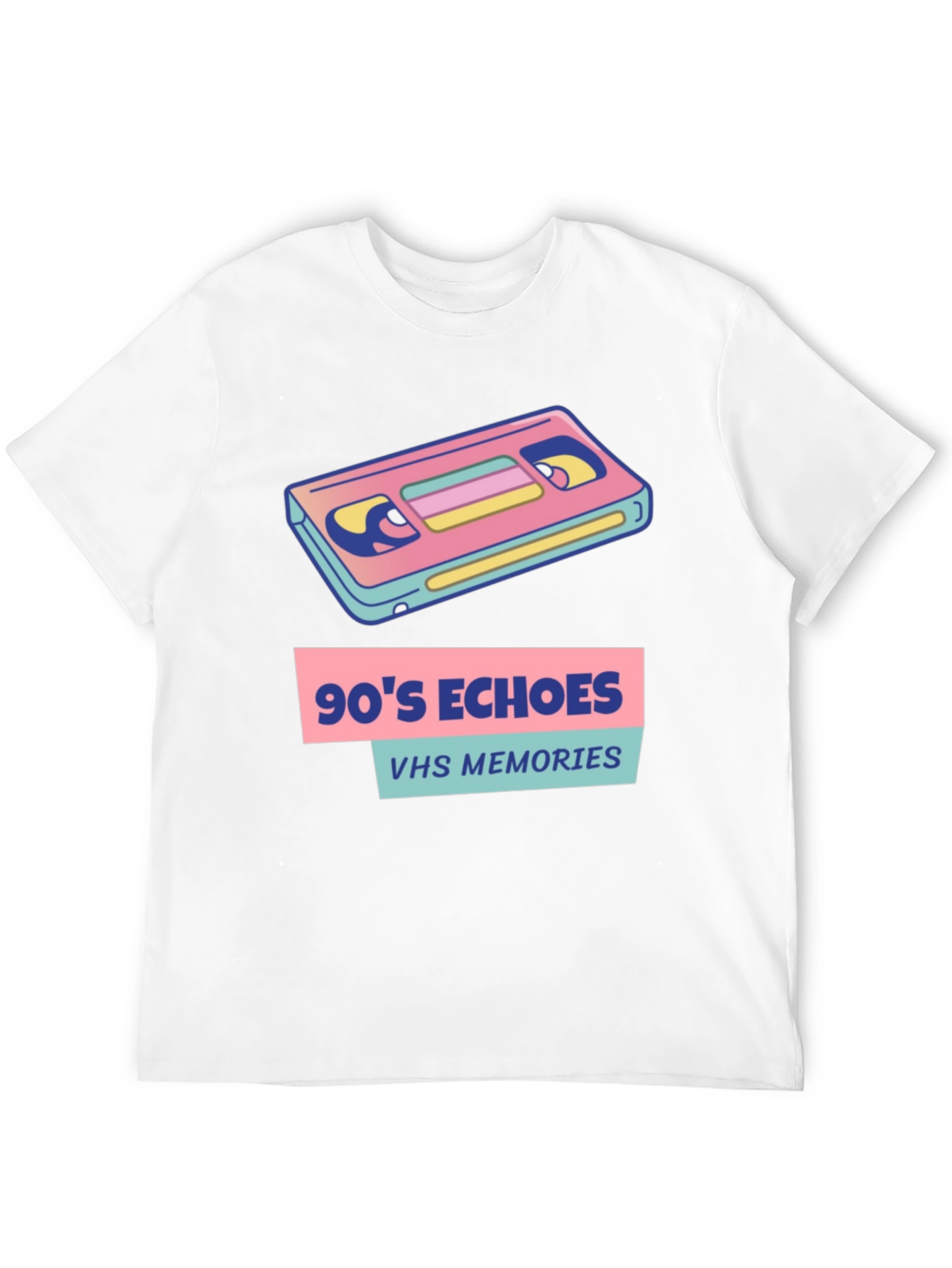 90s Echoes VHS Memories Graphic Tee