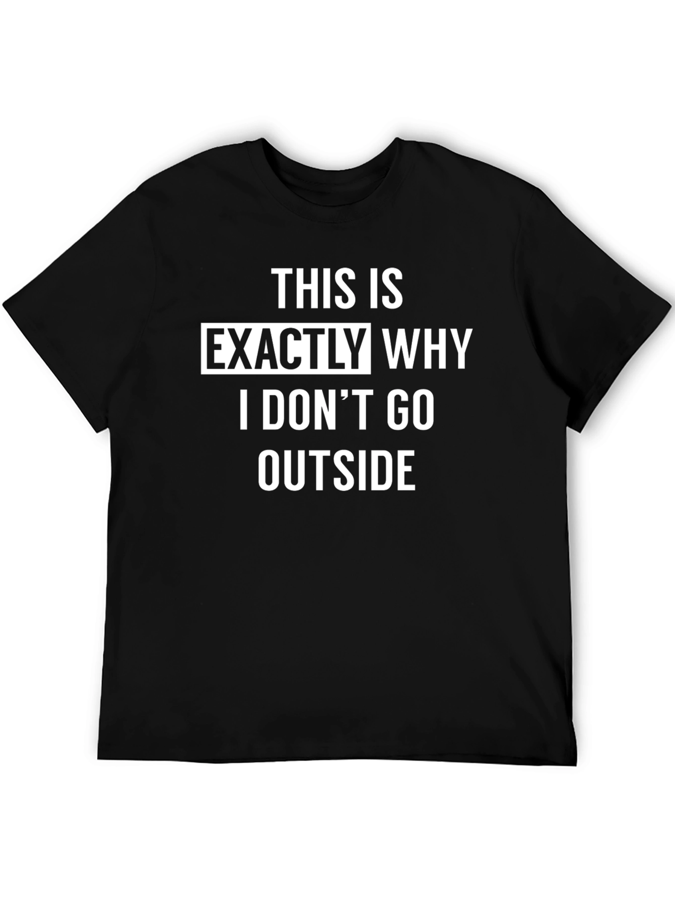 Funny Introvert T-Shirt - This is Exactly Why