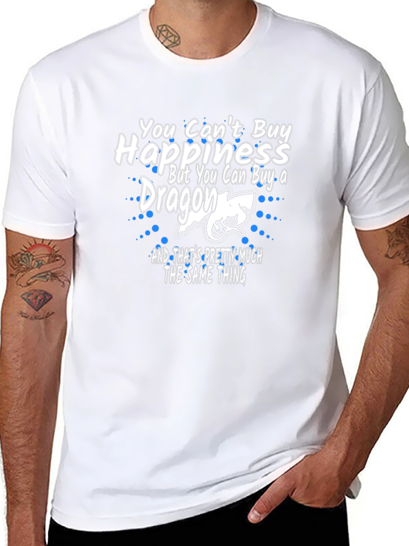 Funny Dragon Lover Graphic T-Shirt