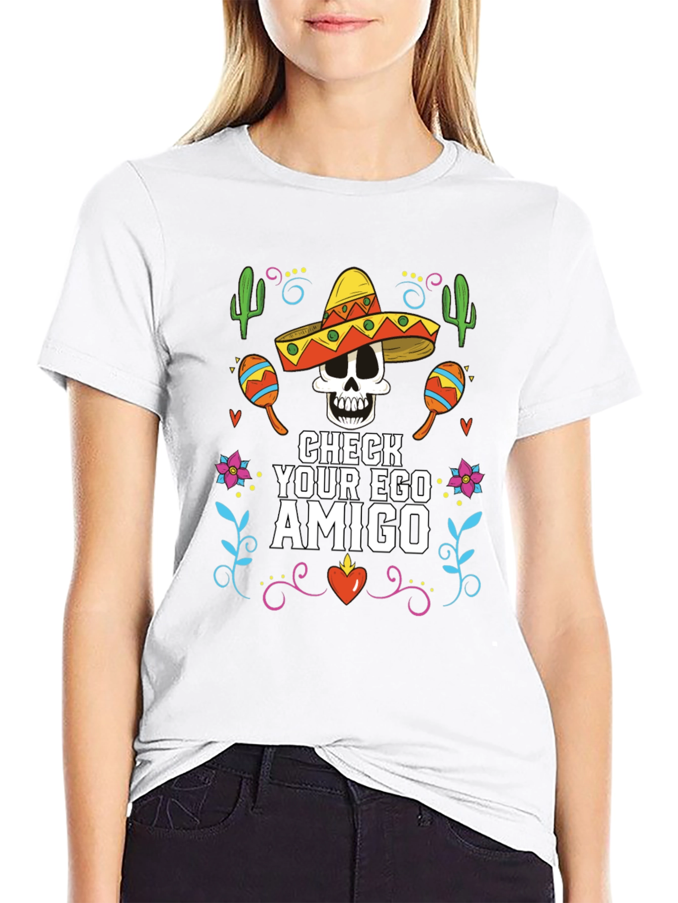 Check Your Ego Amigo T-Shirt - Cinco de Mayo