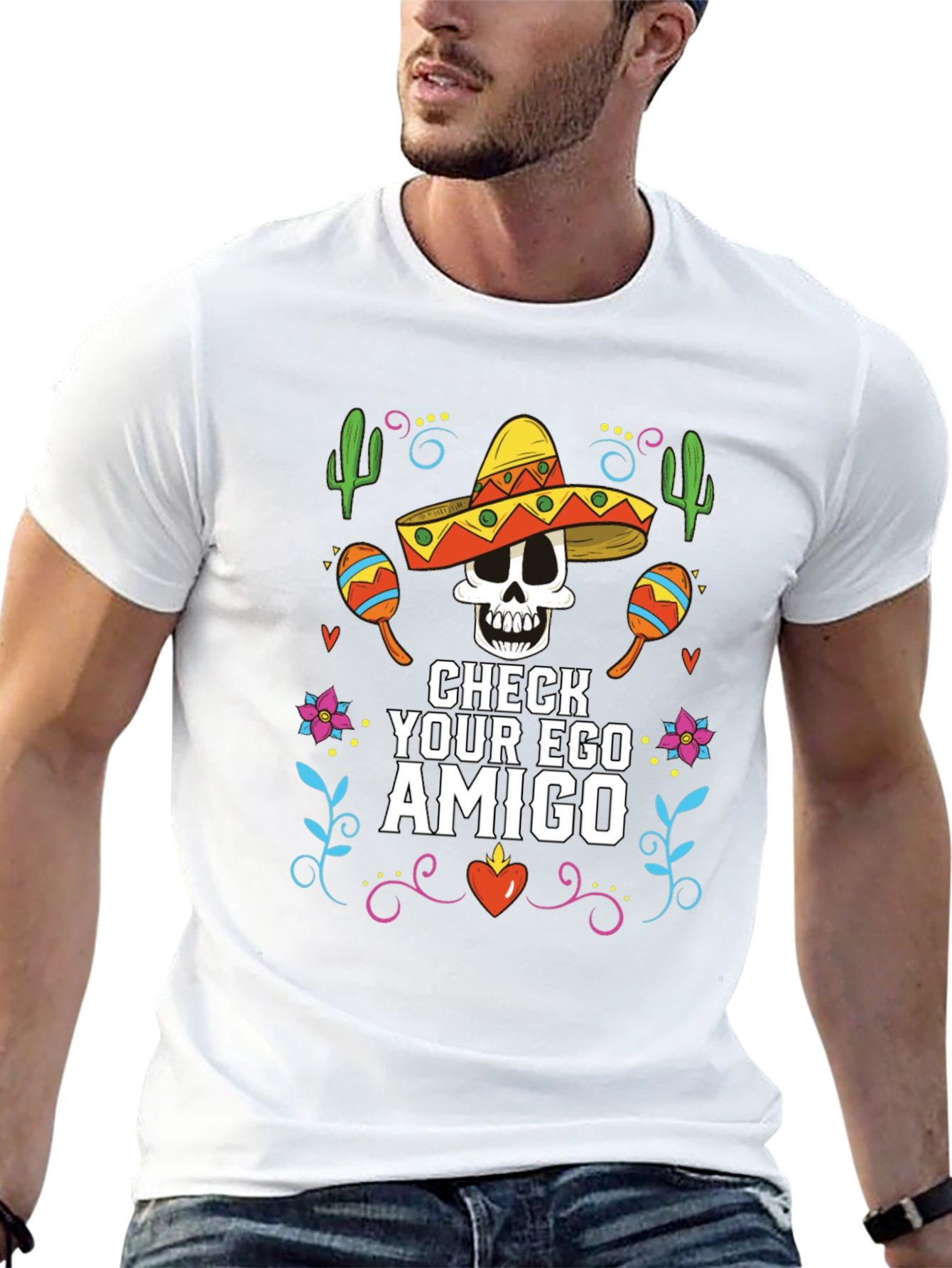 Check Your Ego Amigo T-Shirt - Cinco de Mayo