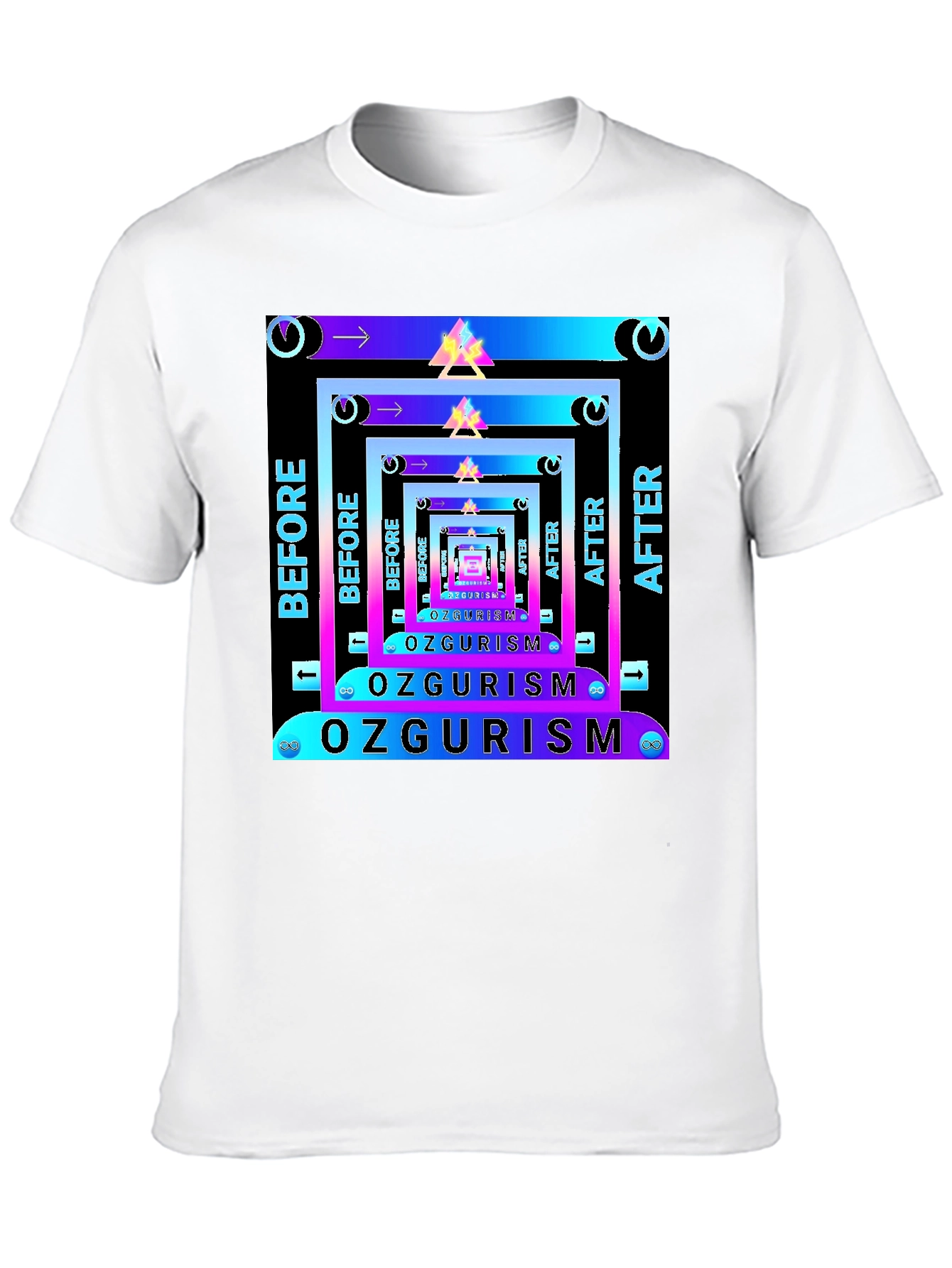 Ozgurism Before After Graphic T-Shirt