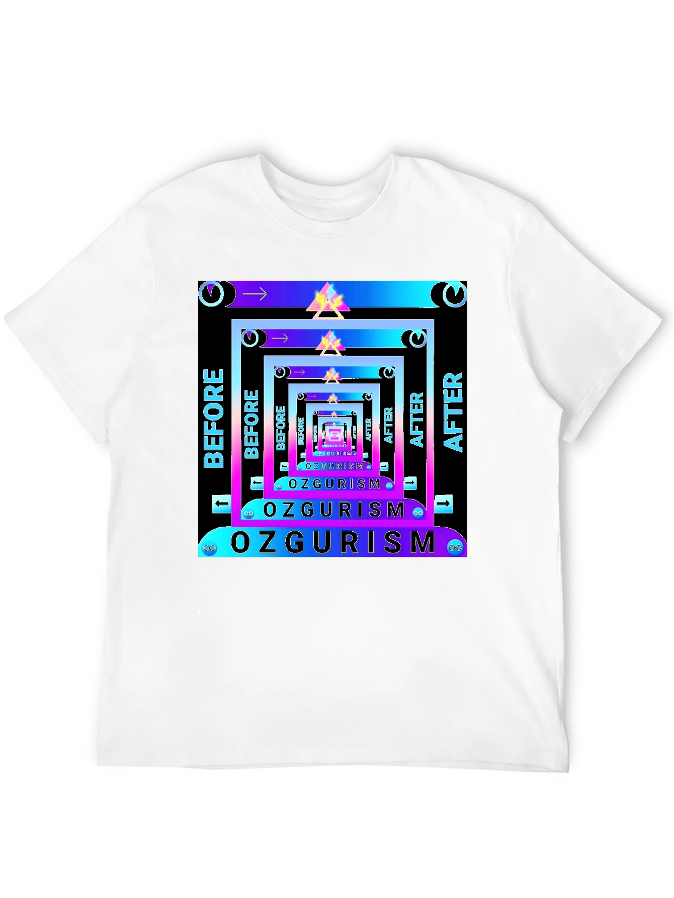 Ozgurism Before After Graphic T-Shirt