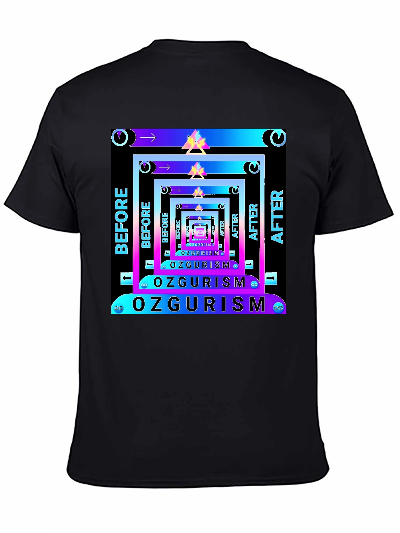Ozgurism Before After Graphic T-Shirt