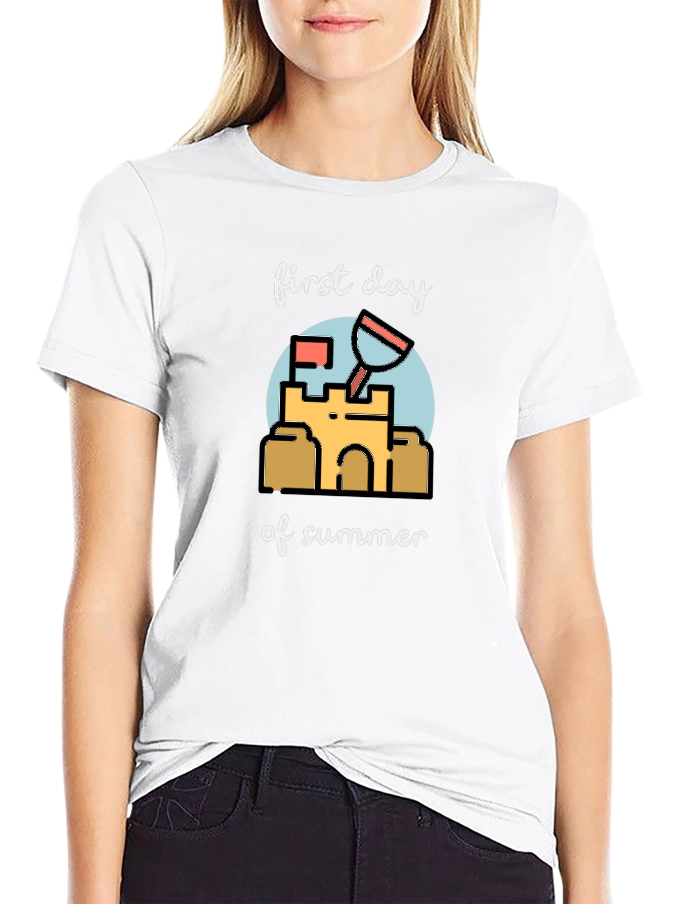First Day of Summer T-Shirt - Black