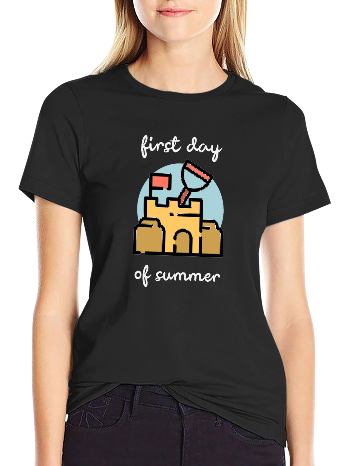 First Day of Summer T-Shirt - Black